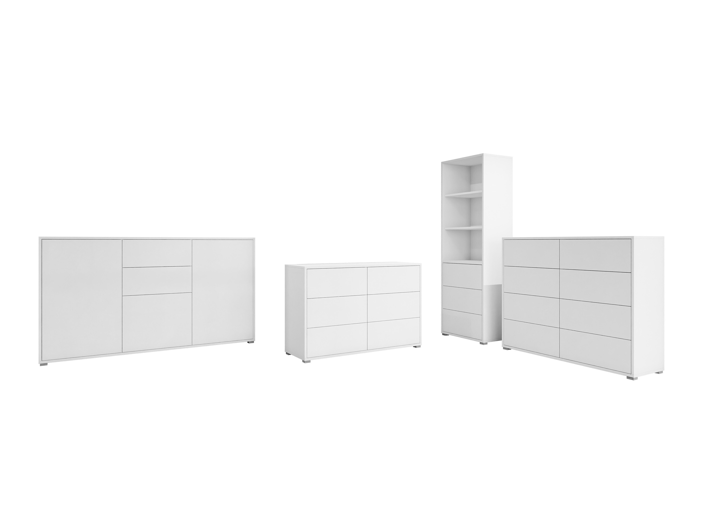 Viesistabas komplekts Comfivo Fersoe 108 (Balts)