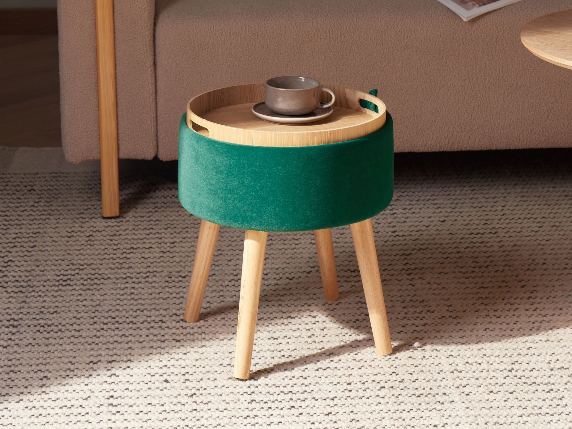 Pufs Berwyn 2888 (Tumši zaļš)