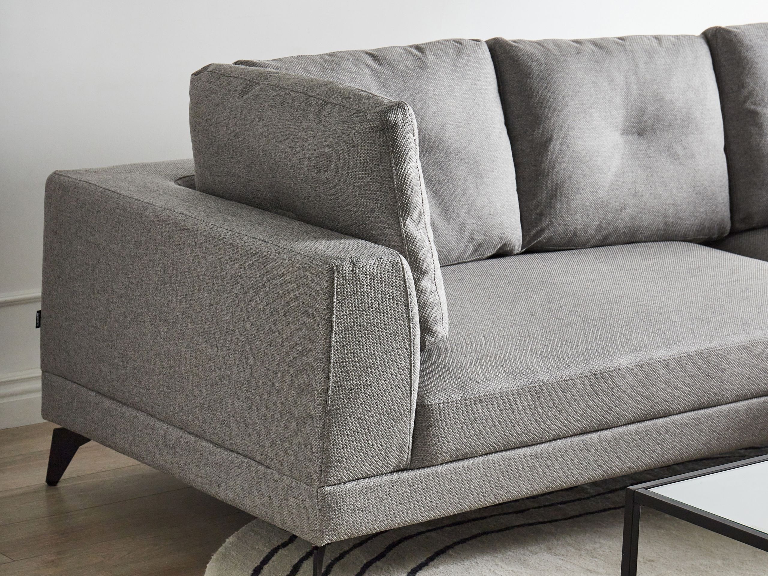 Stūra dīvāns Berwyn 2890 (Pelēks)