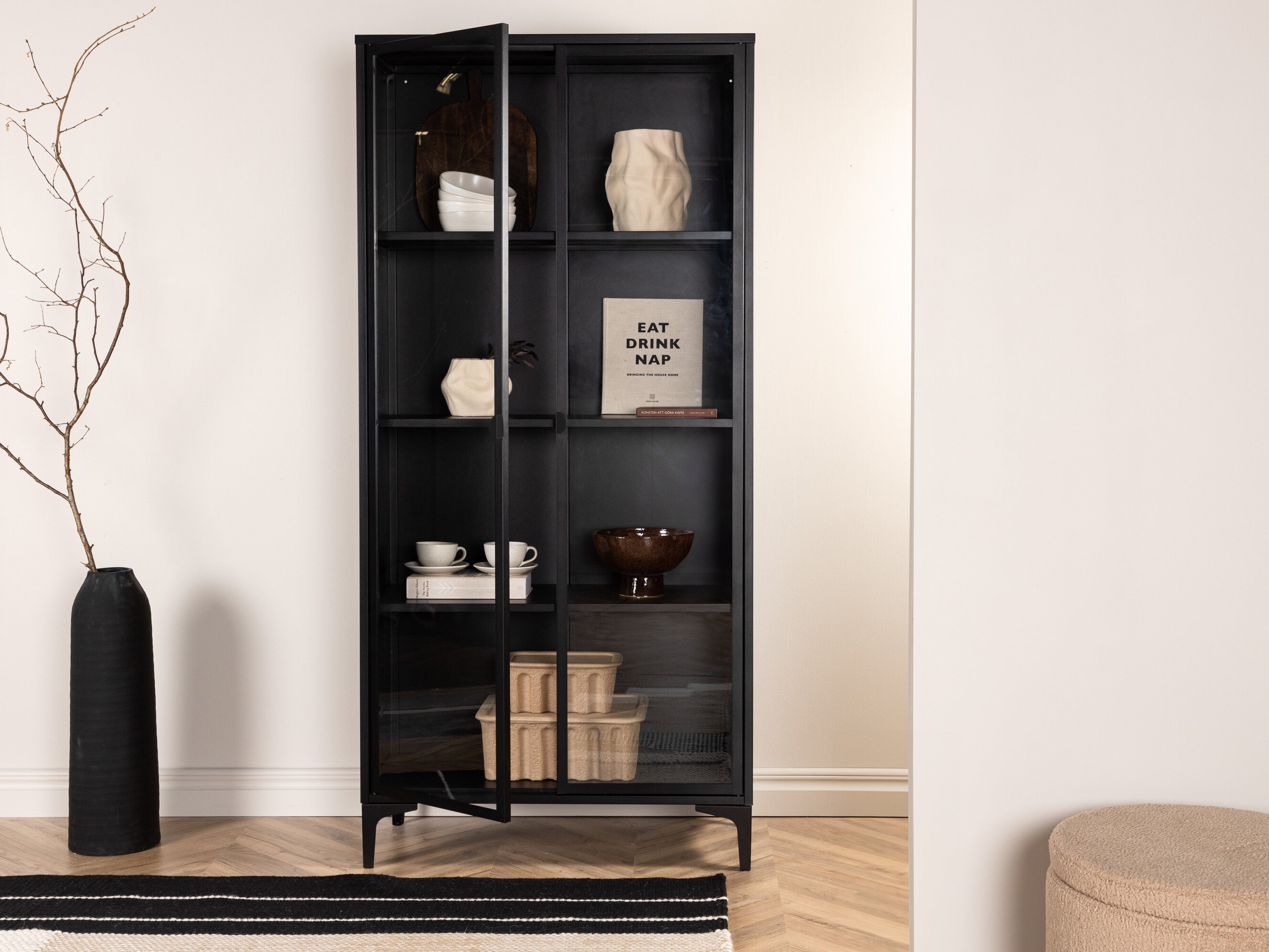 Plaukts Romcamu 103 (Melns)