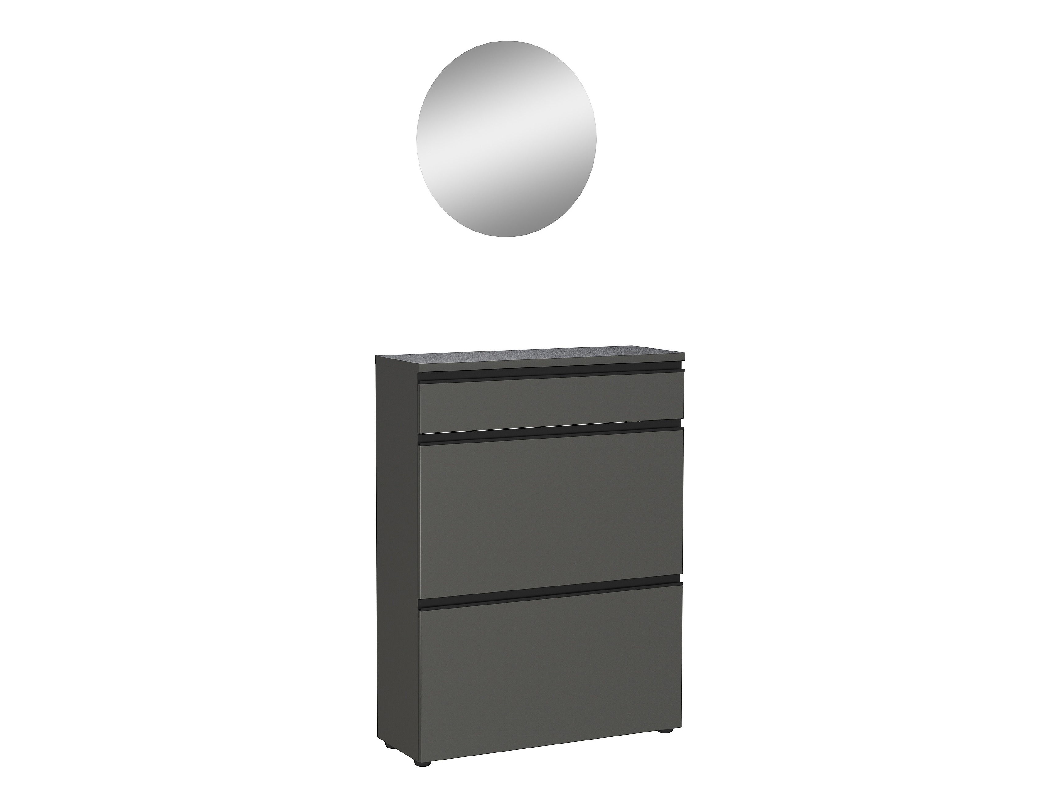 Priekšnama komplekts Sacramento 532 (Grafīts)