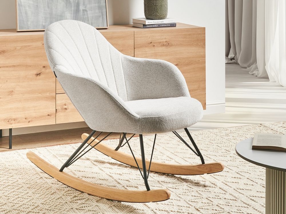 Šūpuļkrēsls Berwyn 2895 (Balts)