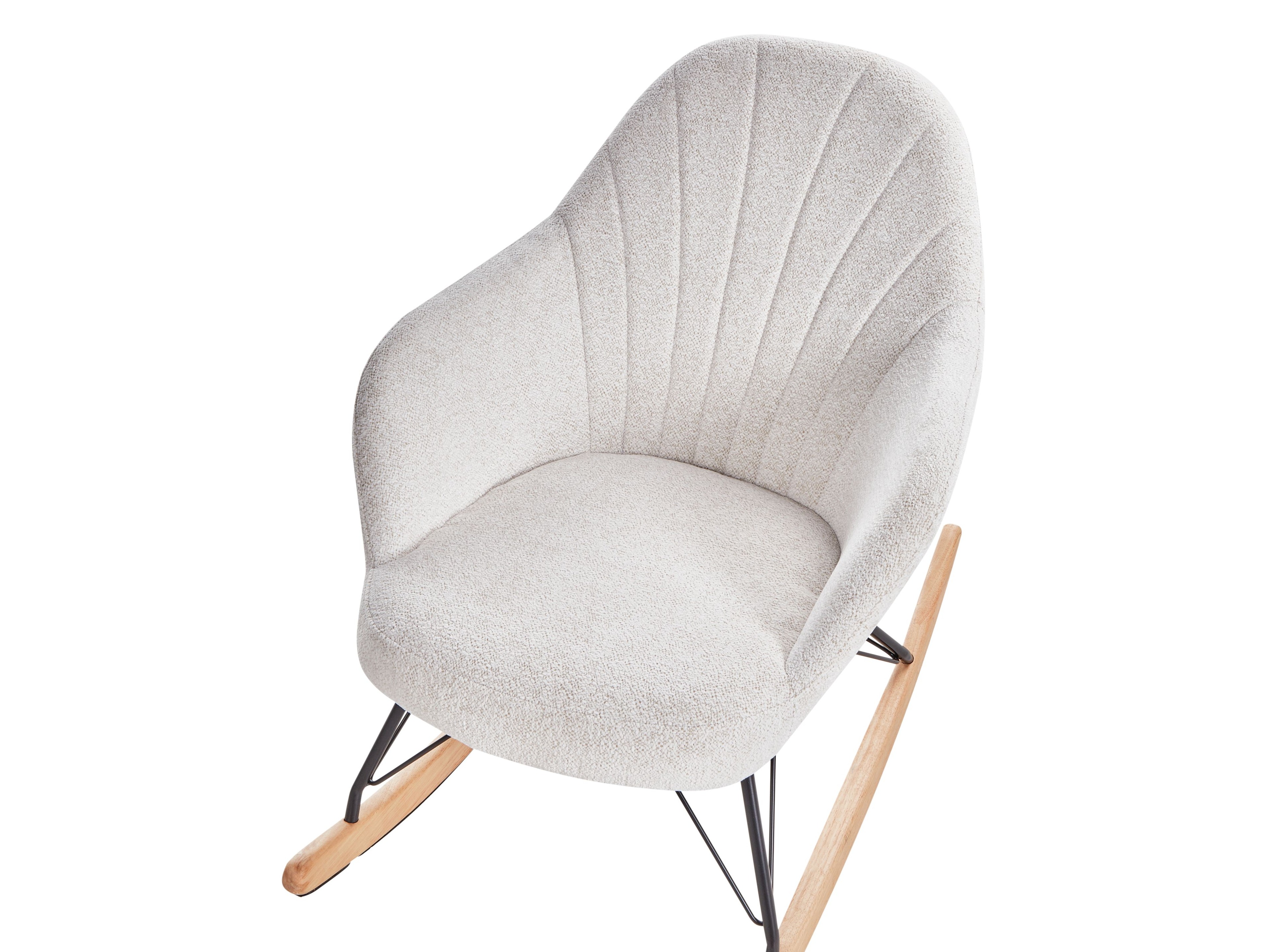 Šūpuļkrēsls Berwyn 2895 (Balts)