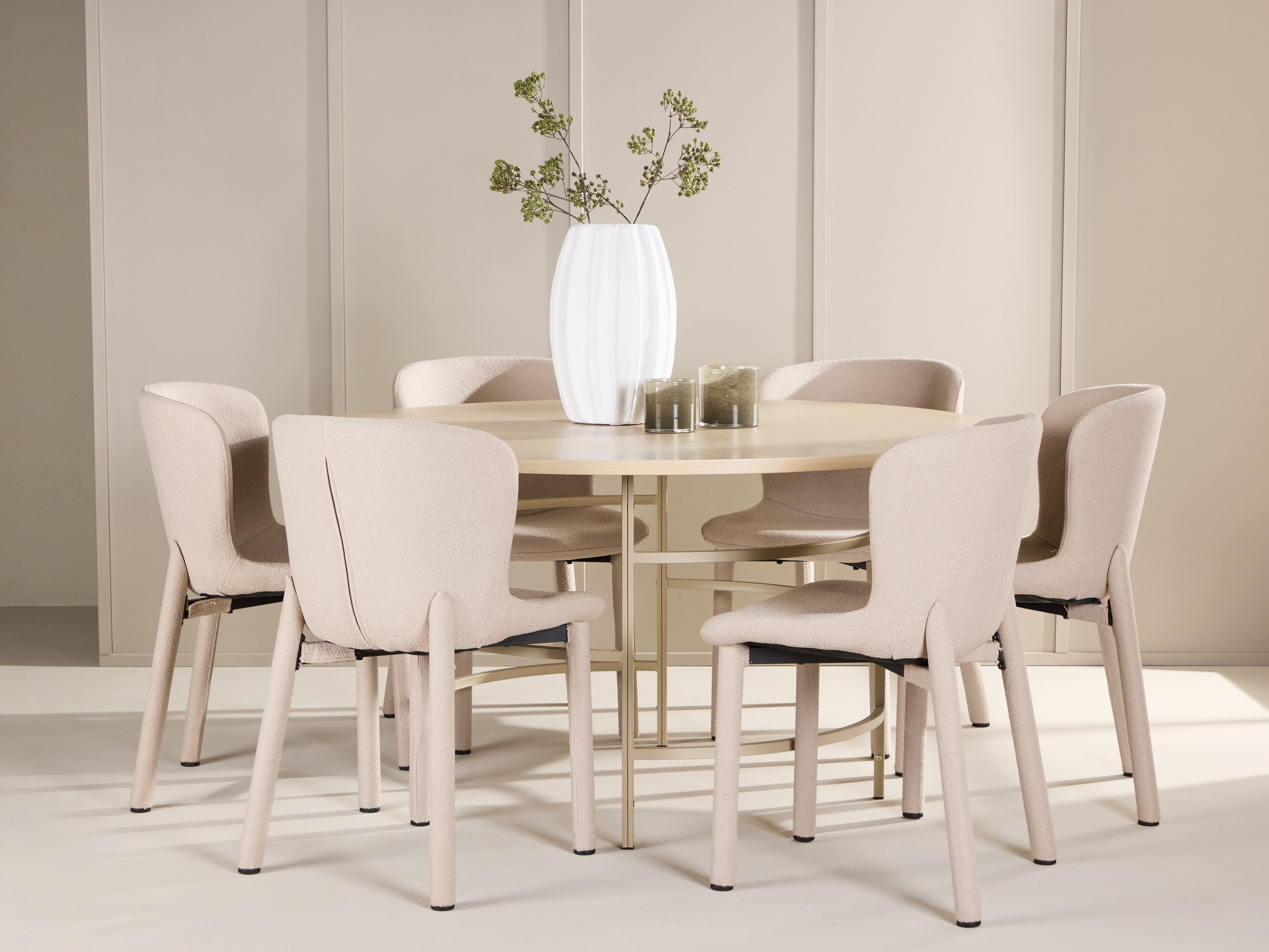 Ēdamistabas komplekts Dallas 4987 (Gaiši brūns)