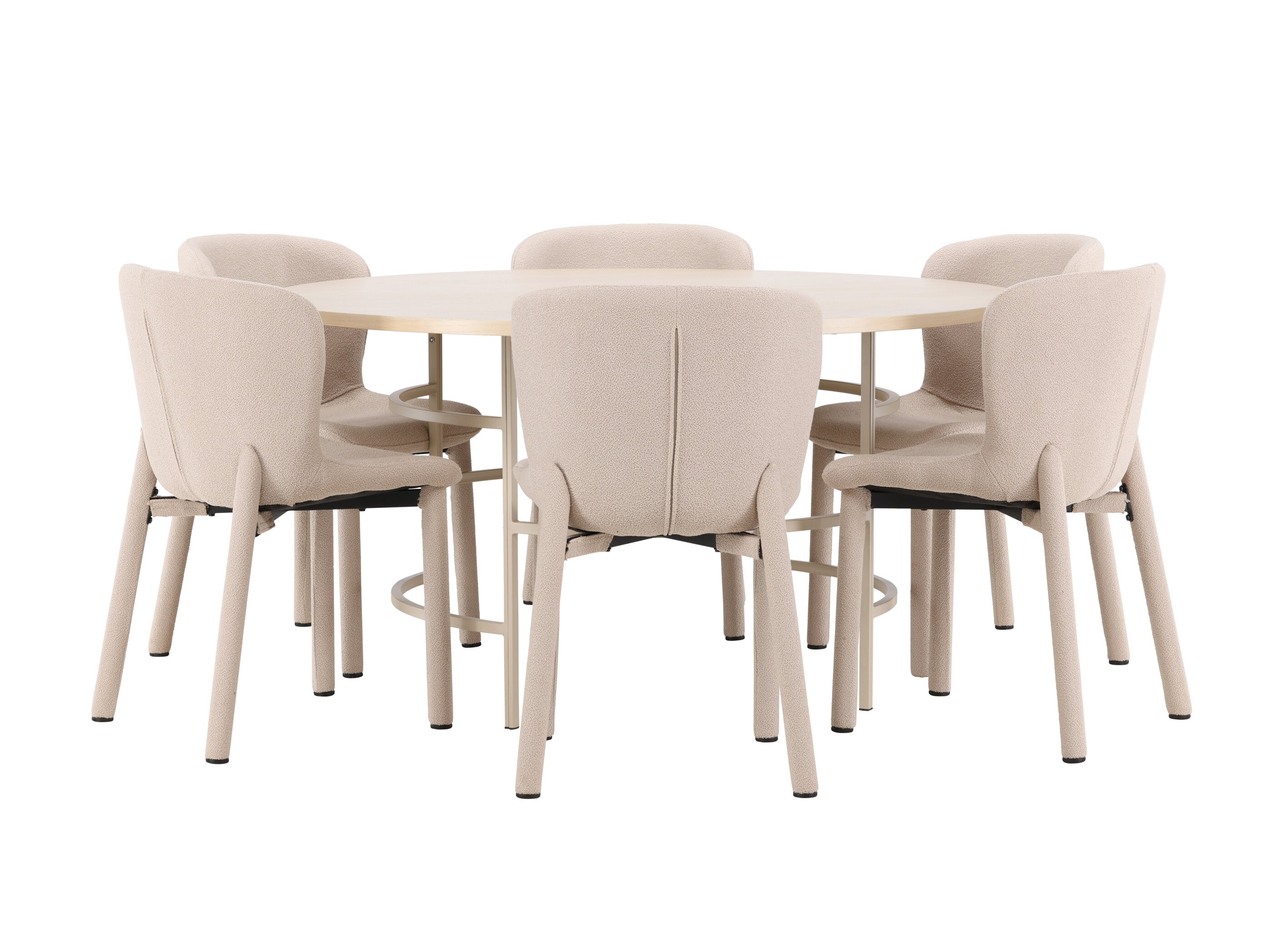 Ēdamistabas komplekts Dallas 4987 (Gaiši brūns)