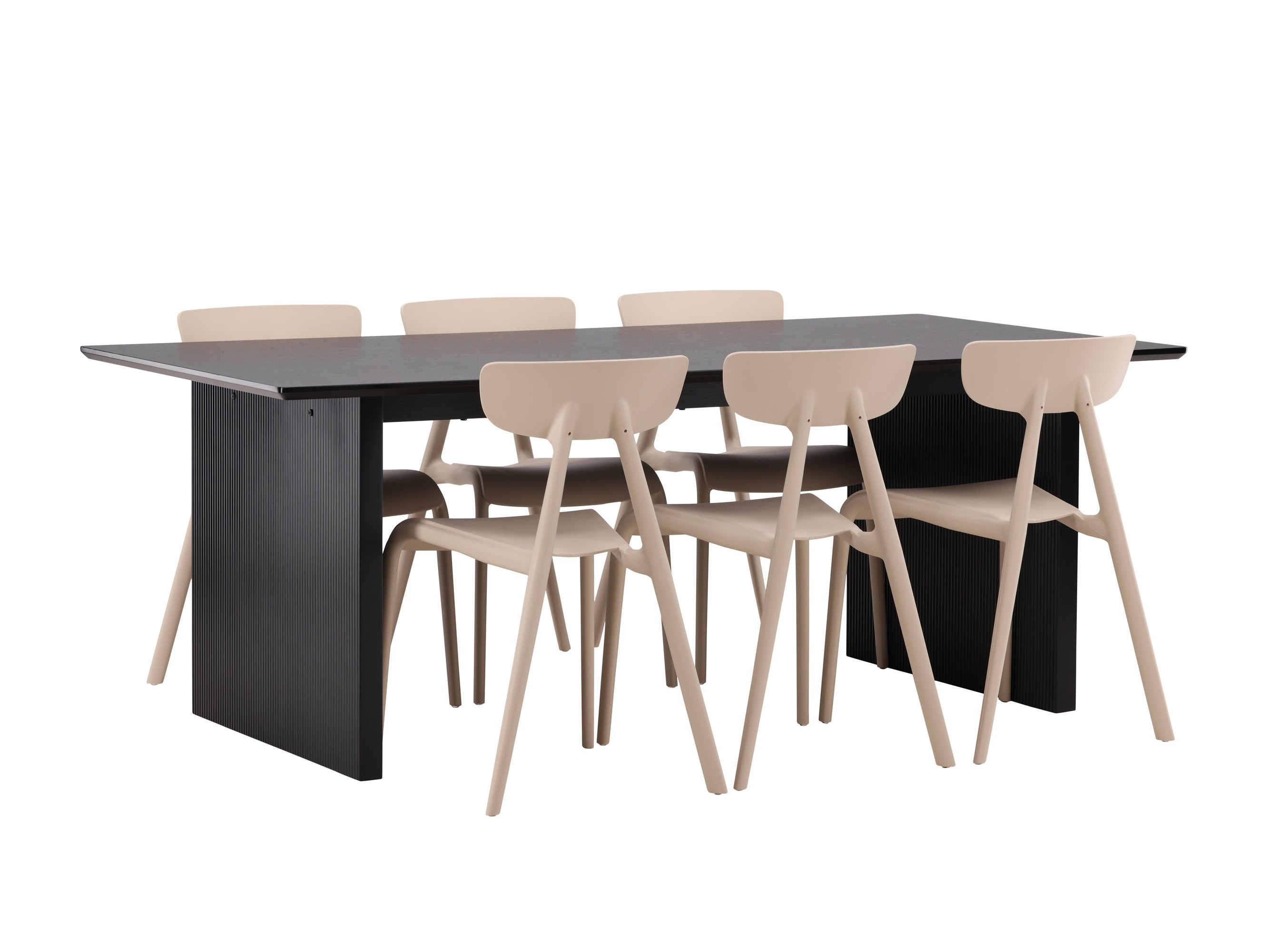 Ēdamistabas komplekts Dallas 4993 (Krēms)