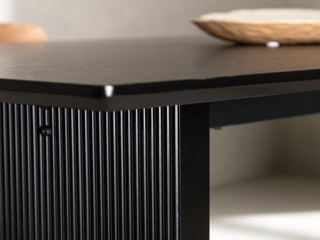 Ēdamistabas komplekts Dallas 4993 (Melns)