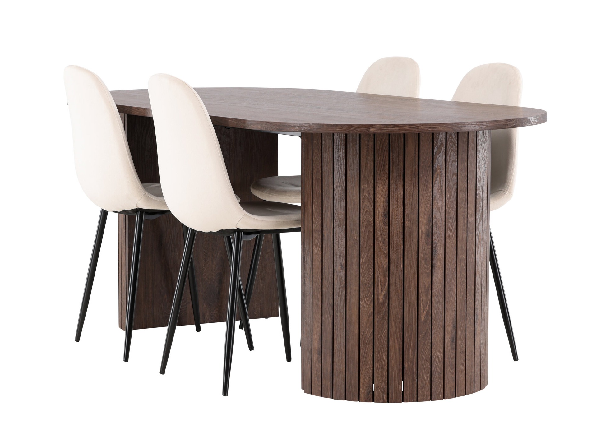 Ēdamistabas komplekts Dallas 4995 (Bēšs)