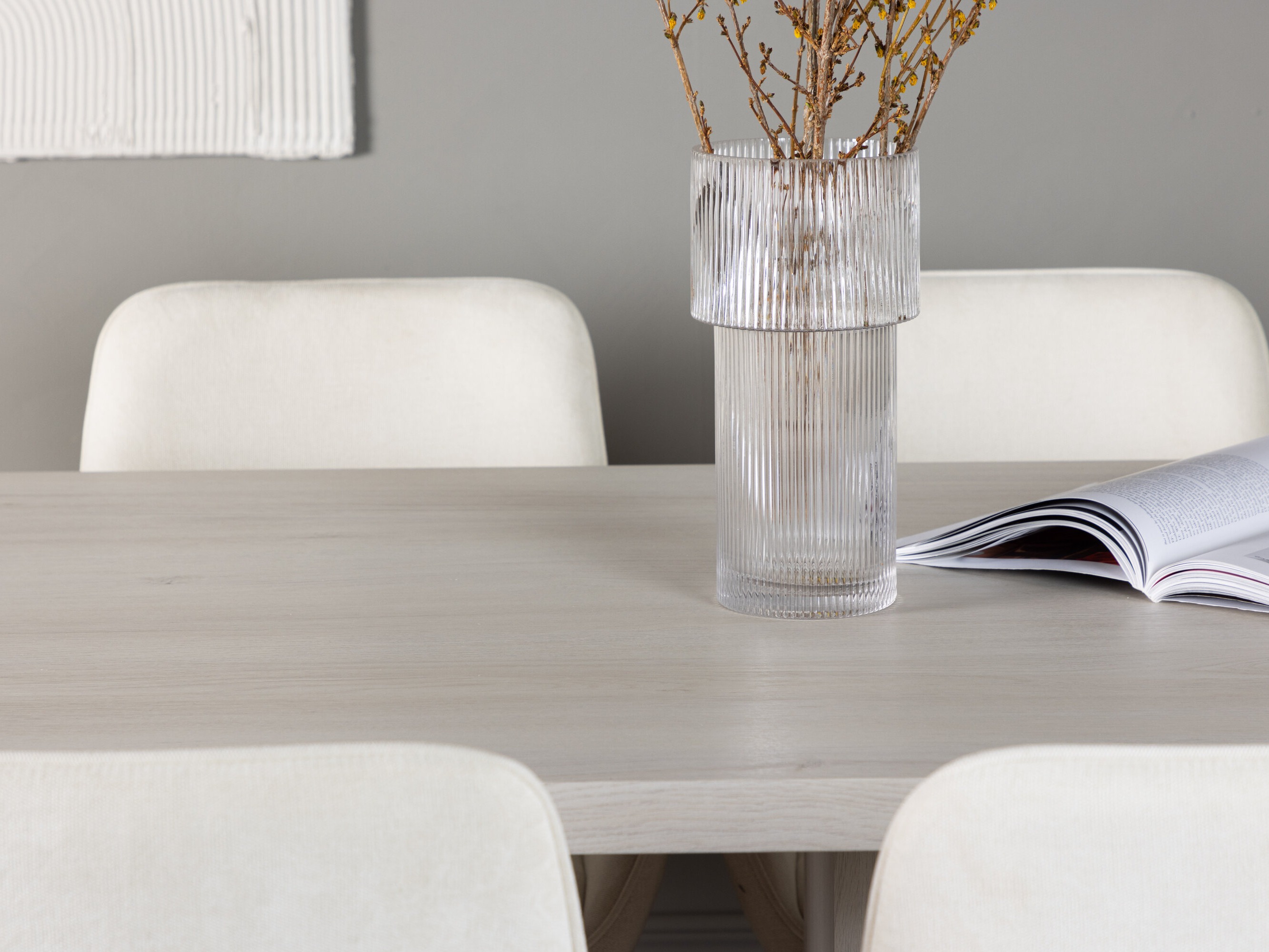 Ēdamistabas komplekts Dallas 4996 (Bēšs)