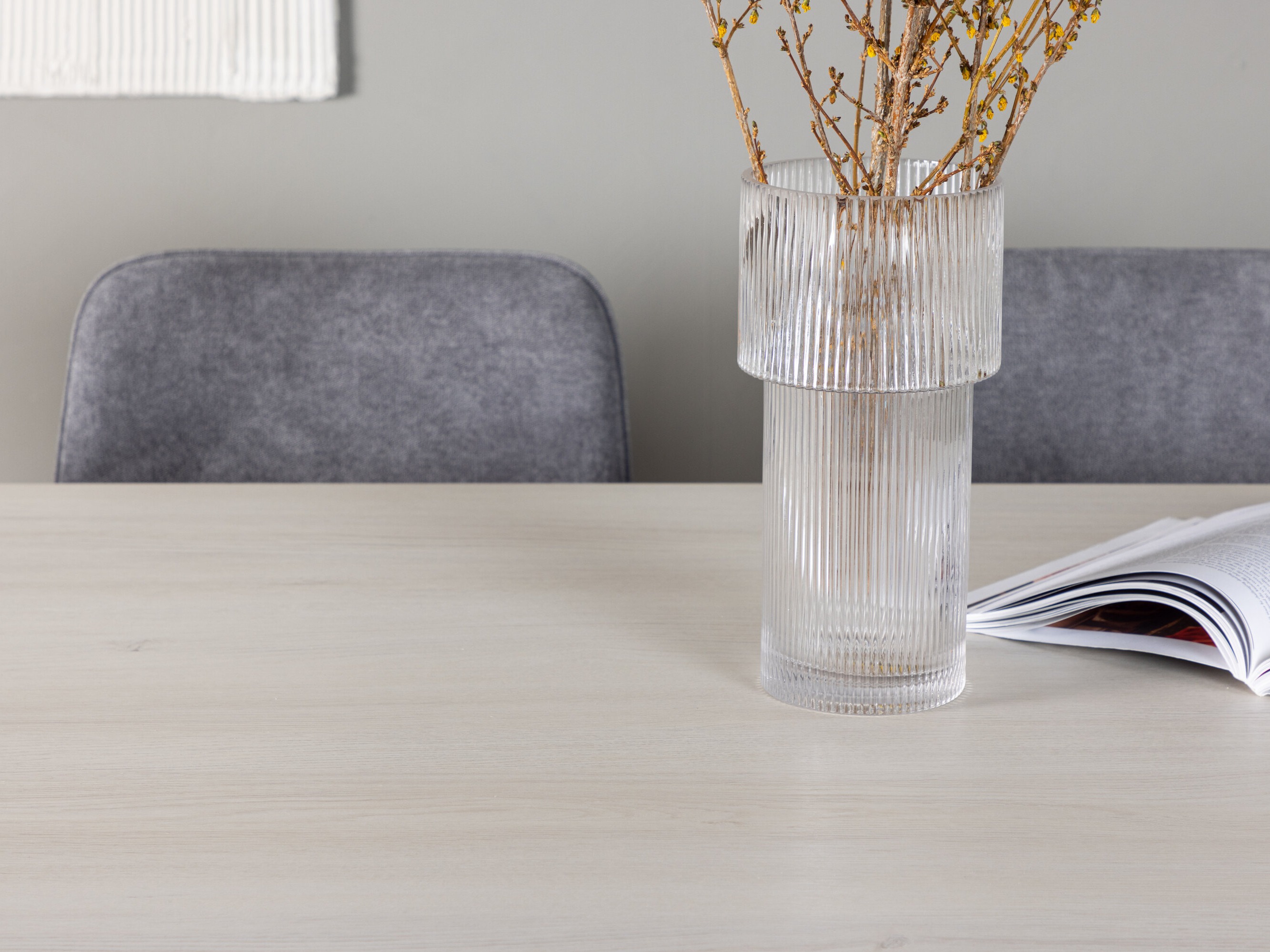 Ēdamistabas komplekts Dallas 4996 (Pelēks)