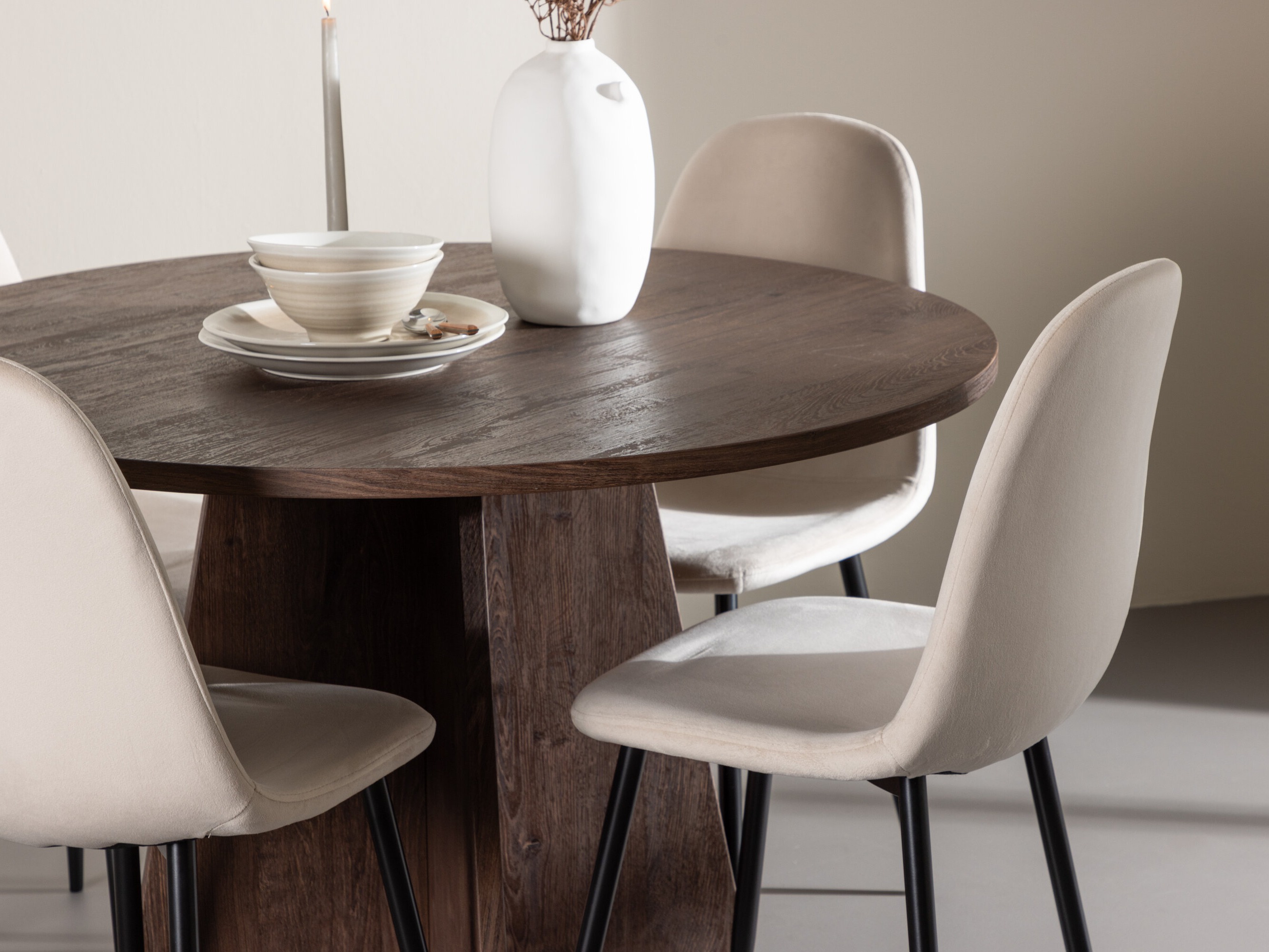 Ēdamistabas komplekts Dallas 5009 (Bēšs)