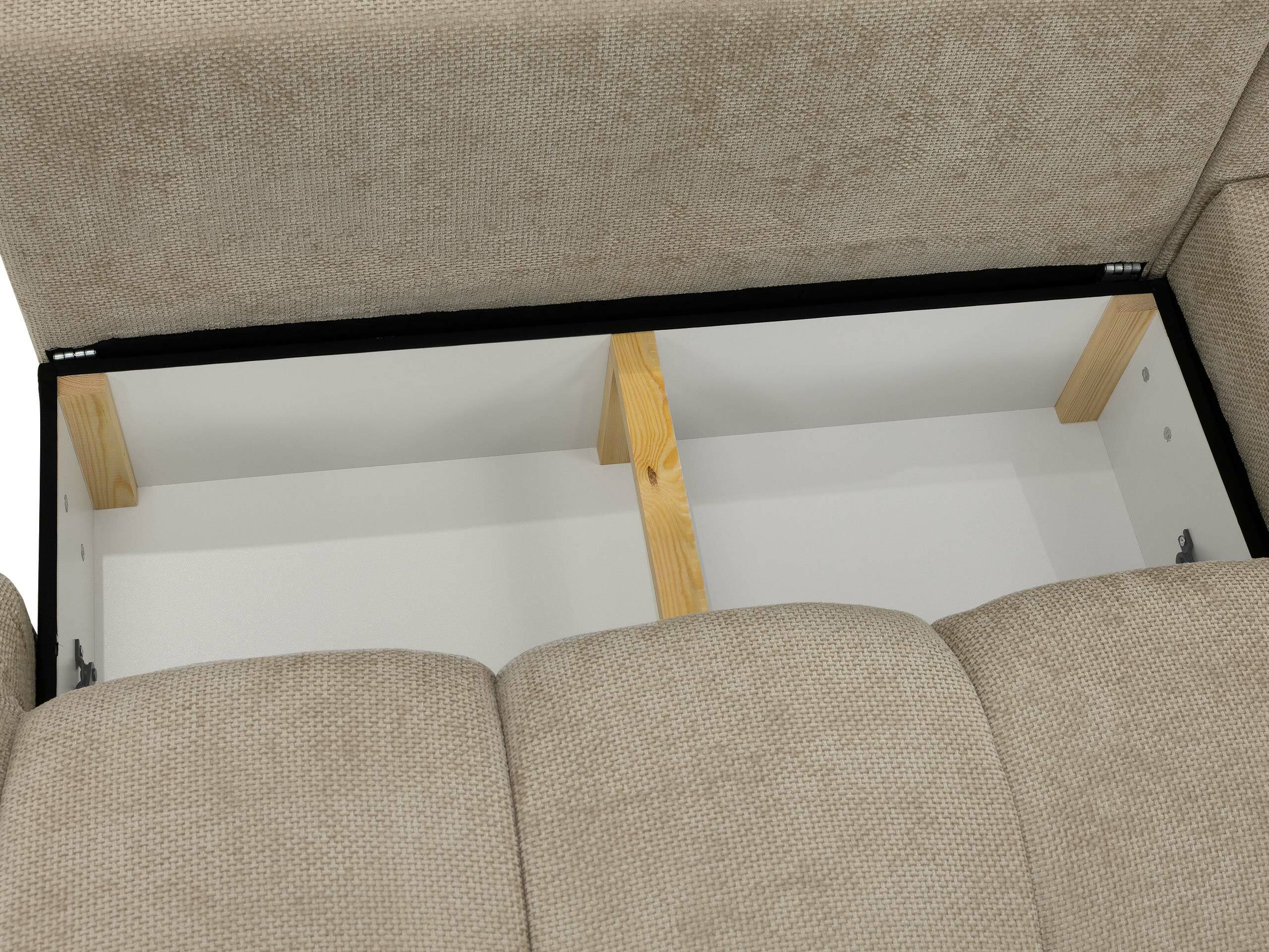 Stūra dīvāns TrendyNest 120 (Flow 02)