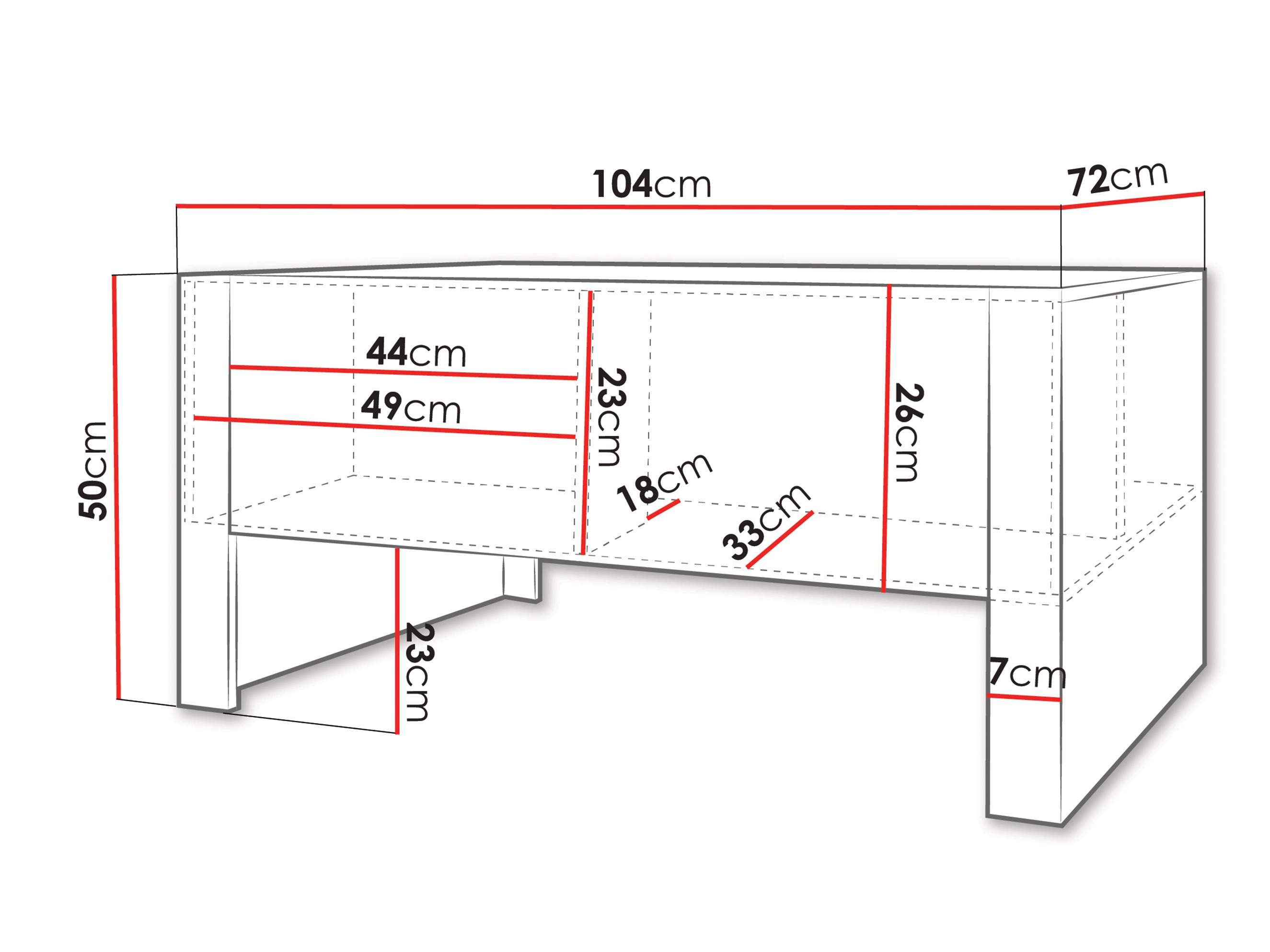 Žurnālu galdiņš Vocio