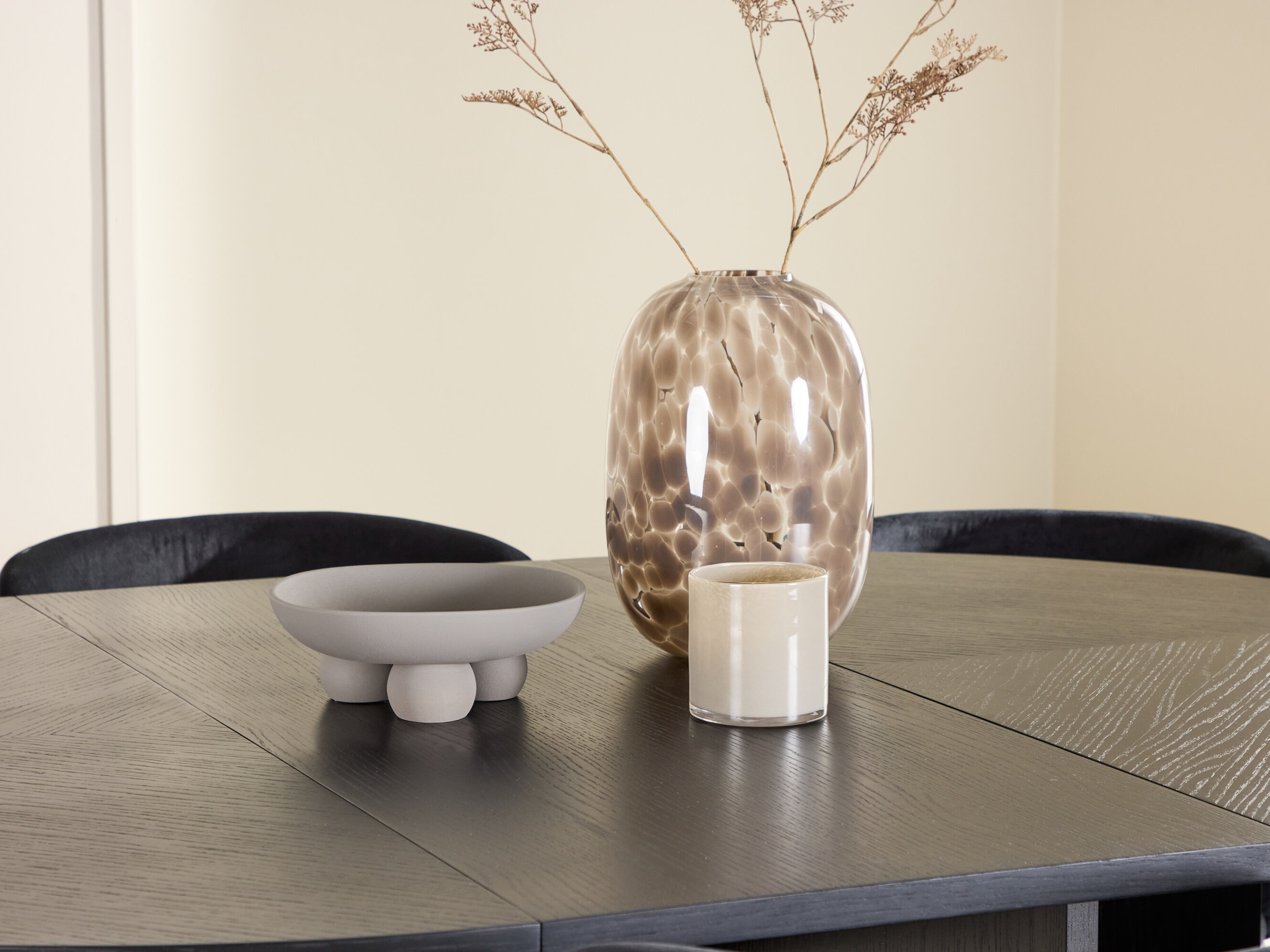 Ēdamistabas komplekts Dallas 5013 (Melns)