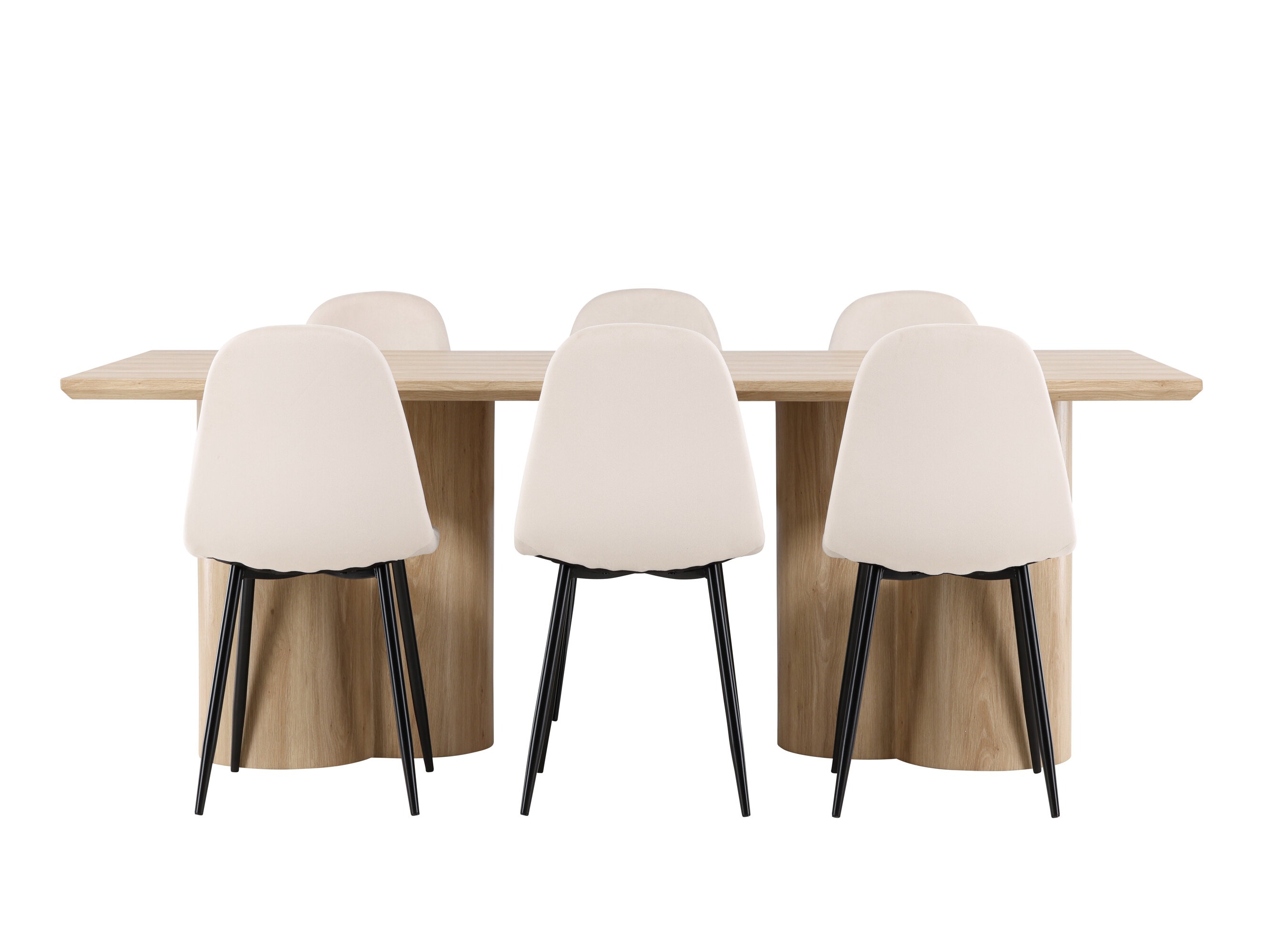 Ēdamistabas komplekts Dallas 5018 (Bēšs)