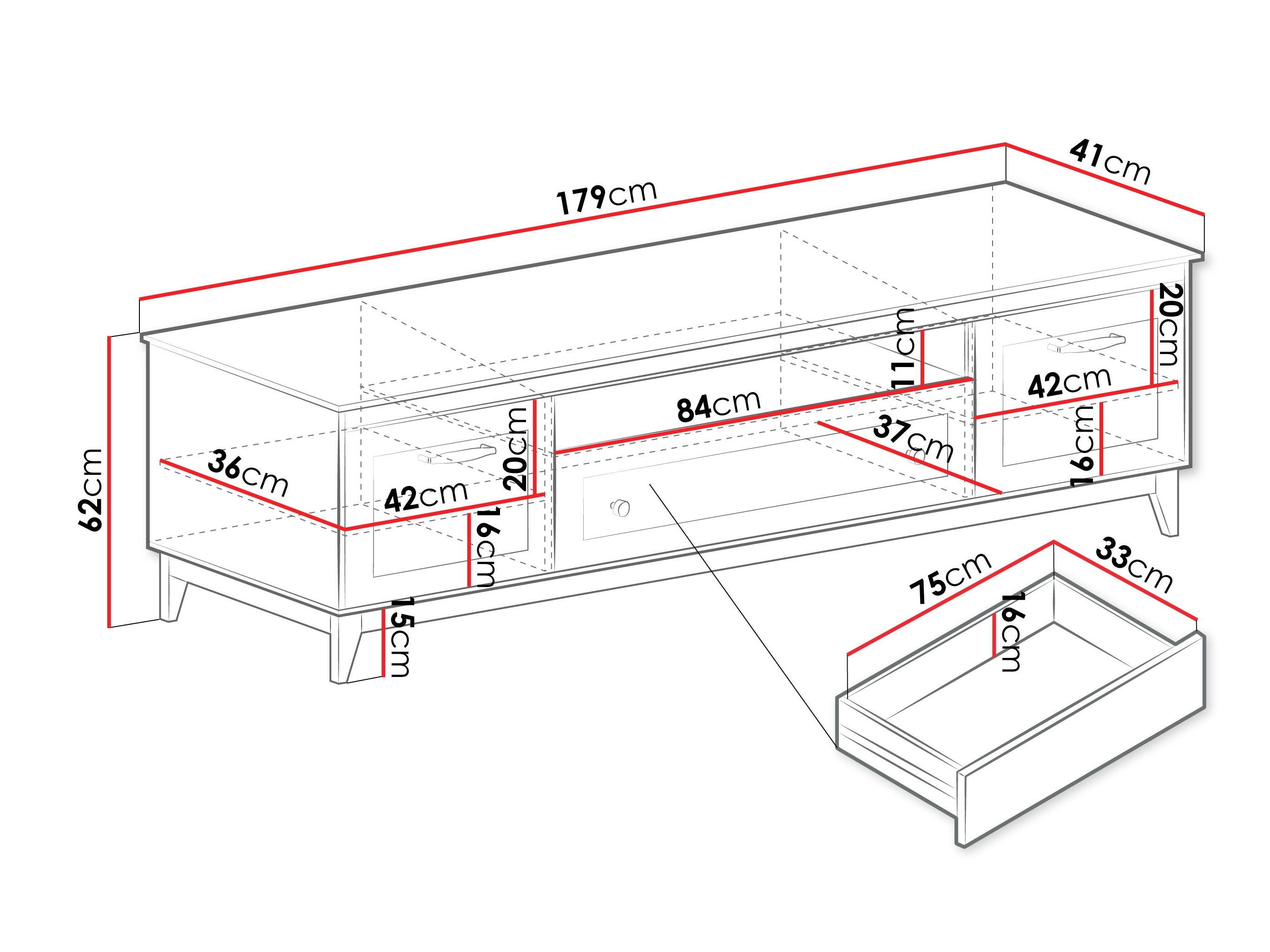 TV galds Sonfera 108