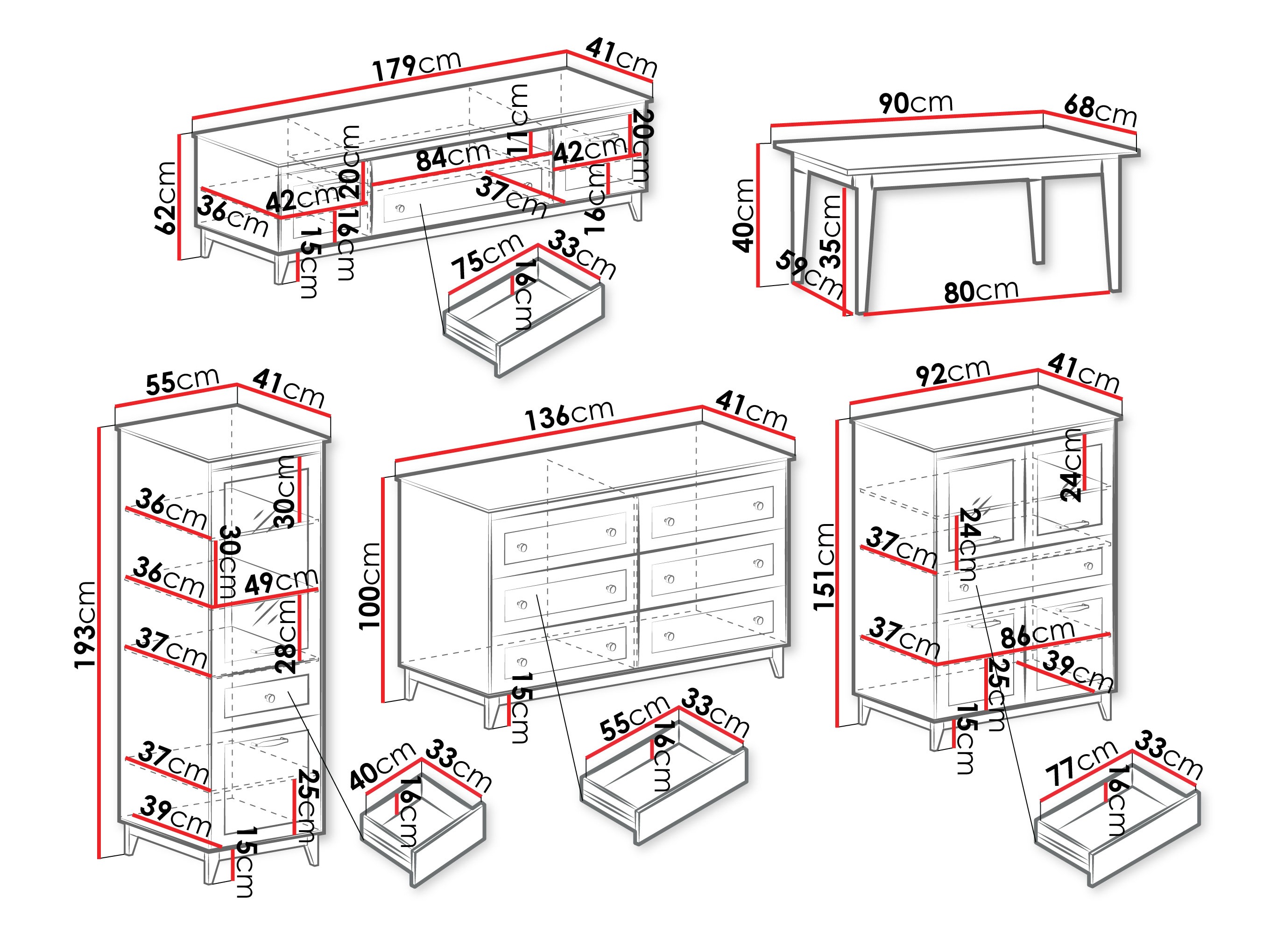 Viesistabas komplekts Sonfera 112