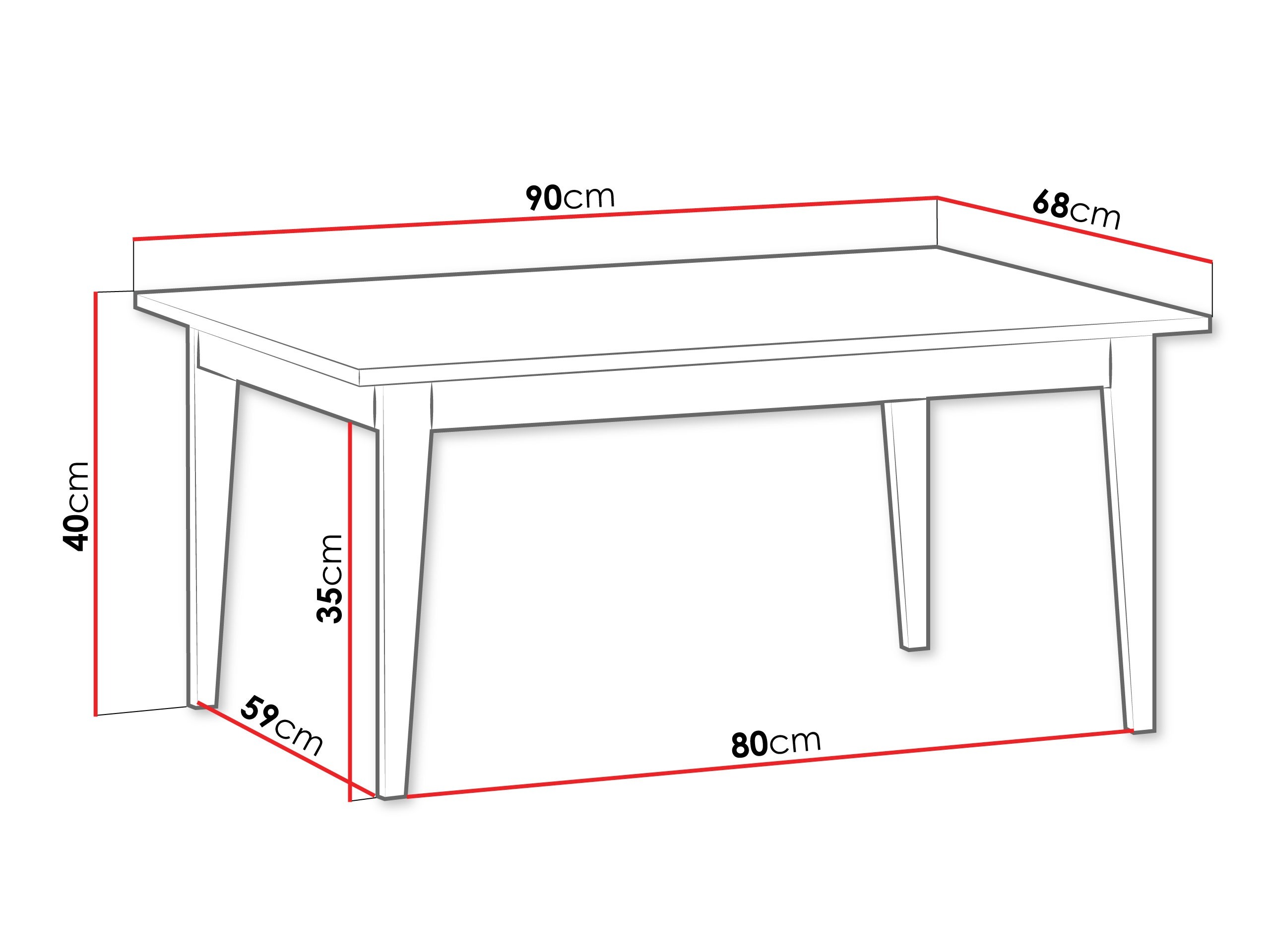 Žurnālu galdiņš Sonfera 111