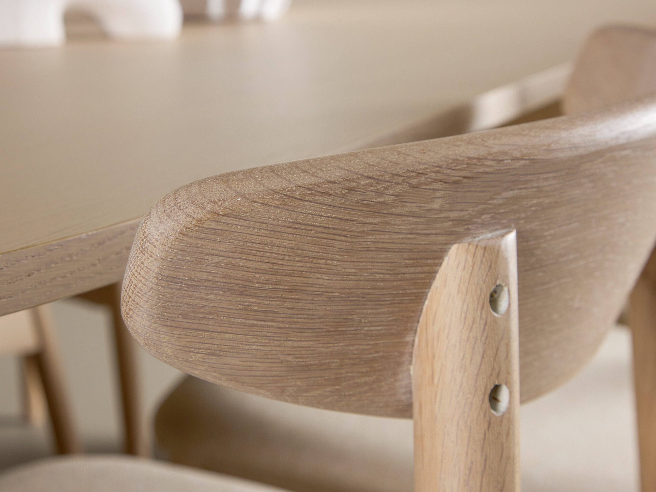 Ēdamistabas komplekts Dallas 5020 (Gaišs koks + Bēšs)