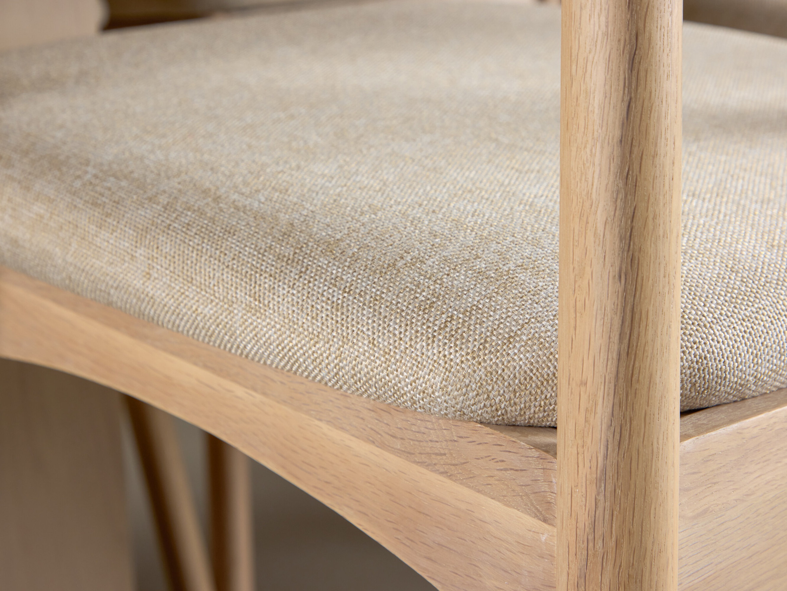 Ēdamistabas komplekts Dallas 5020 (Gaišs koks + Bēšs)