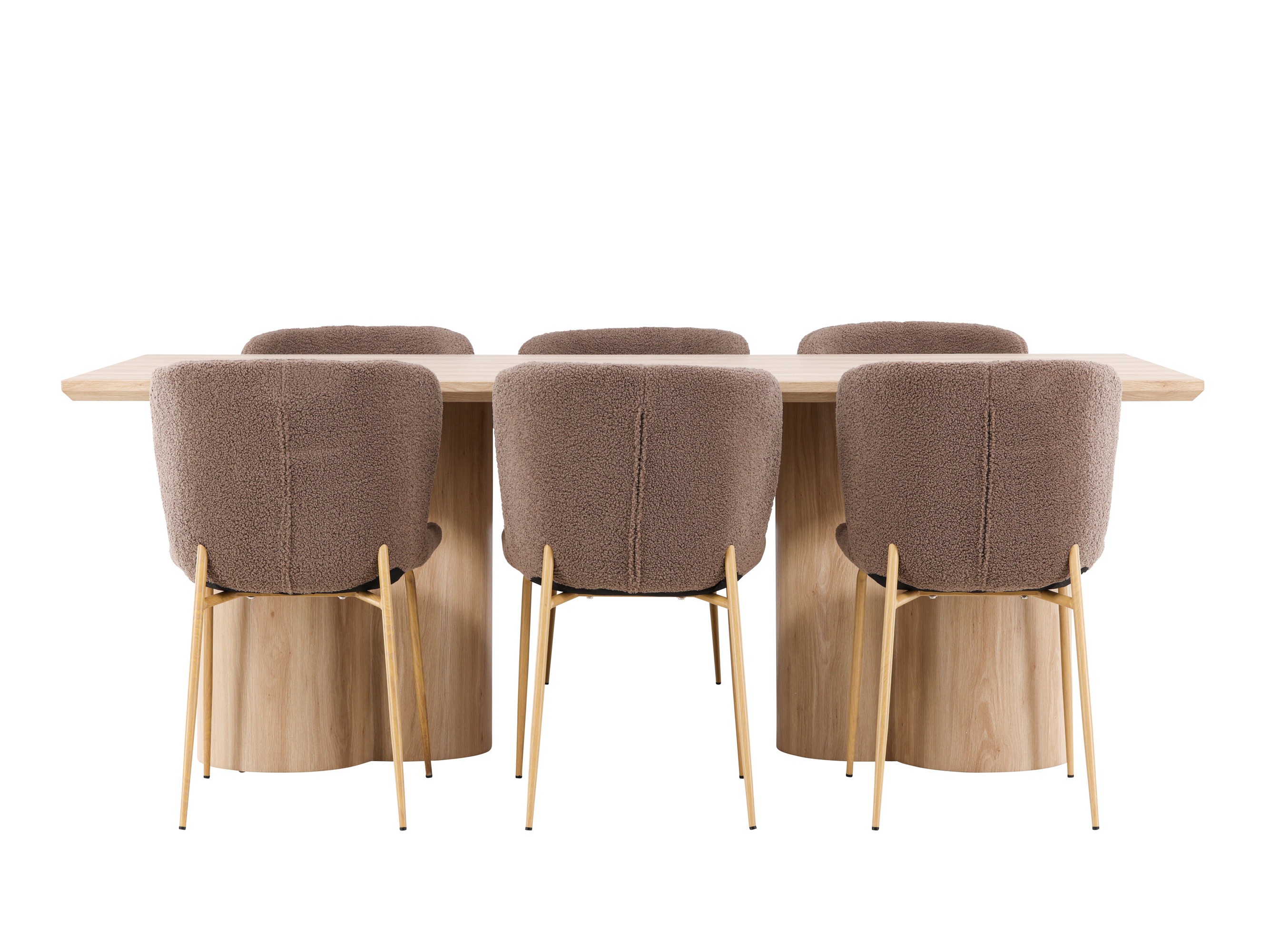 Ēdamistabas komplekts Dallas 5021 (Brūns)