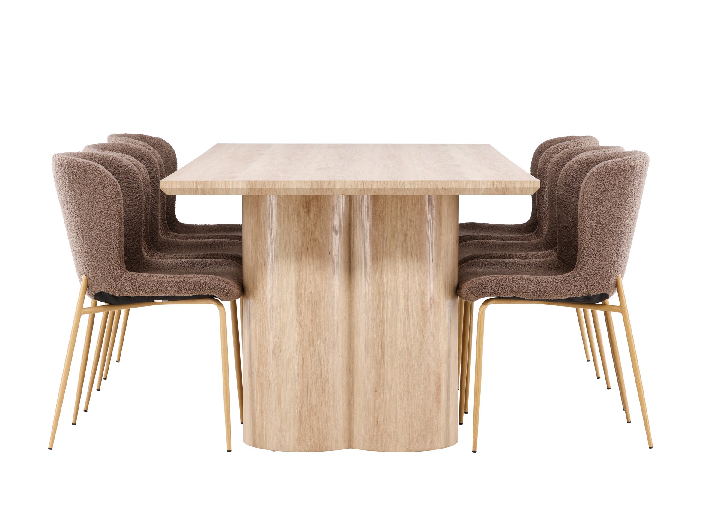 Ēdamistabas komplekts Dallas 5021 (Brūns)