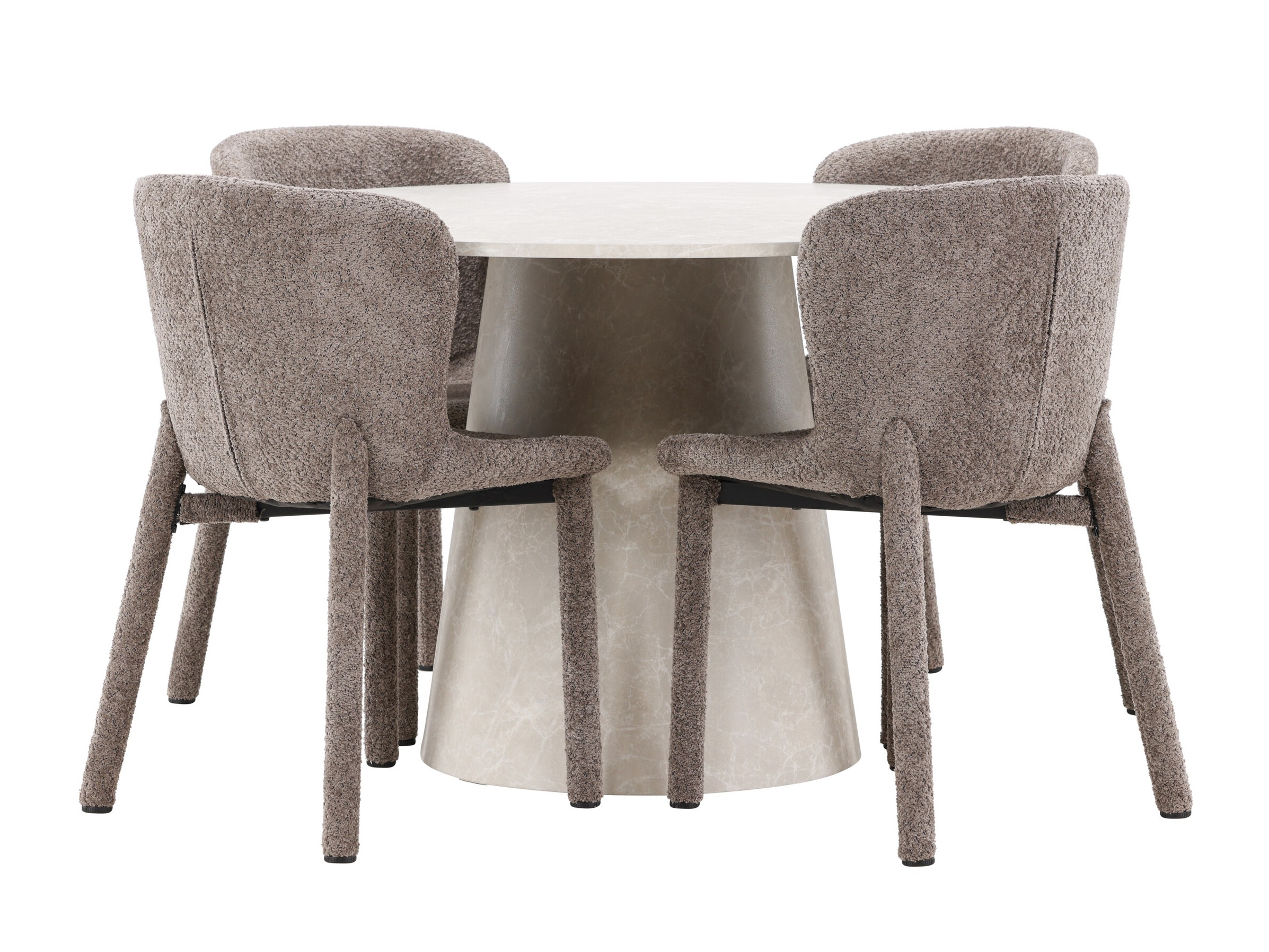 Ēdamistabas komplekts Dallas 5023 (Brūns)