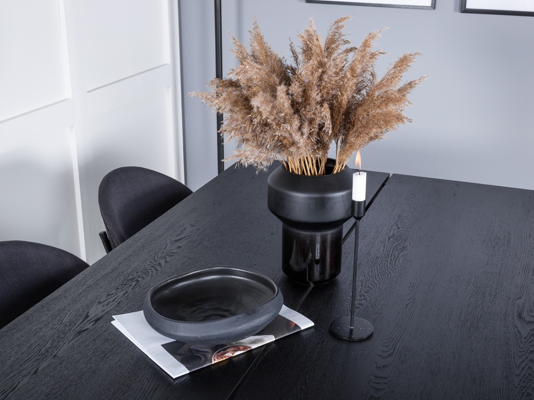 Ēdamistabas komplekts Dallas 5025 (Melns)