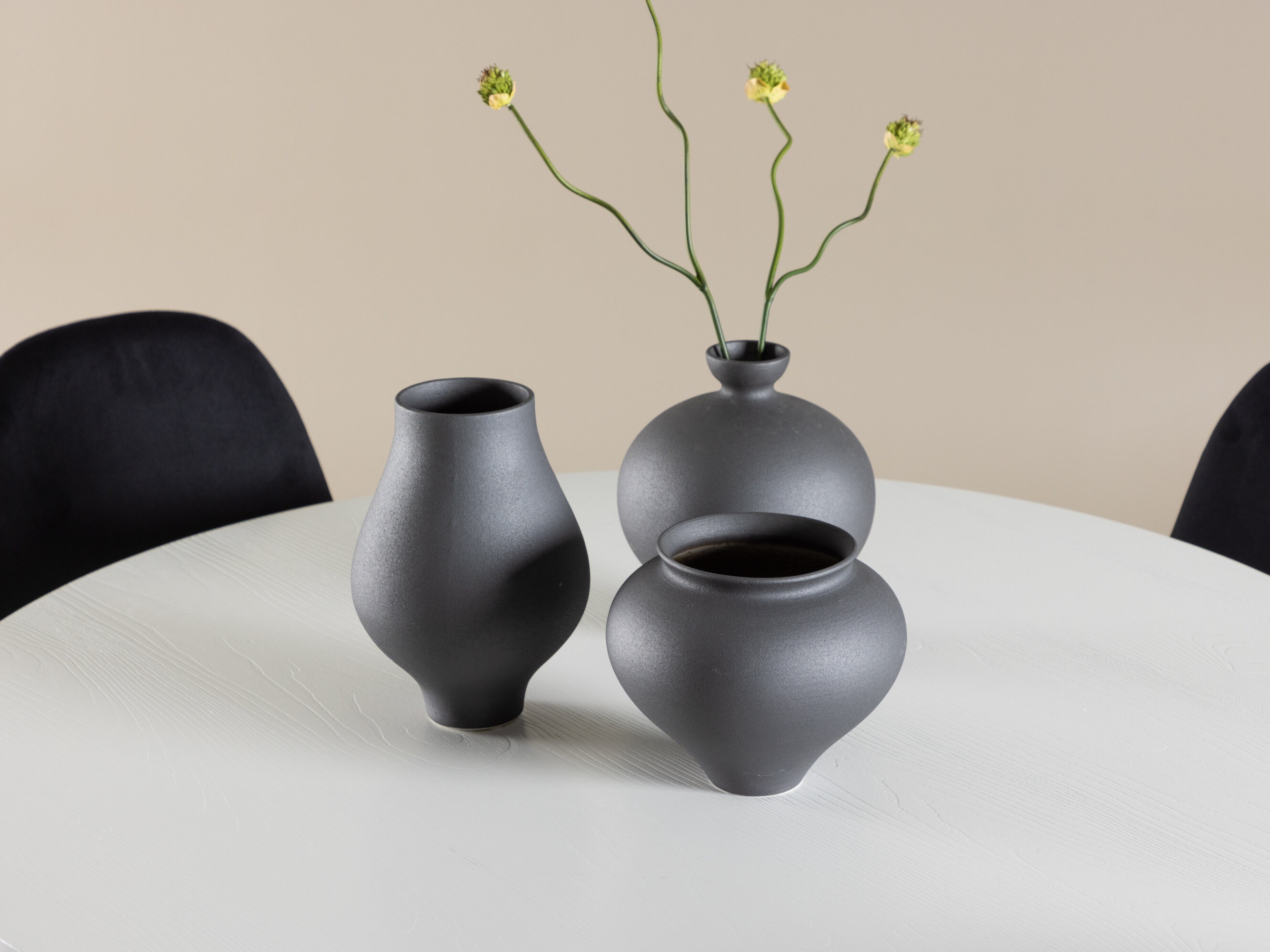 Ēdamistabas komplekts Dallas 5028 (Melns)