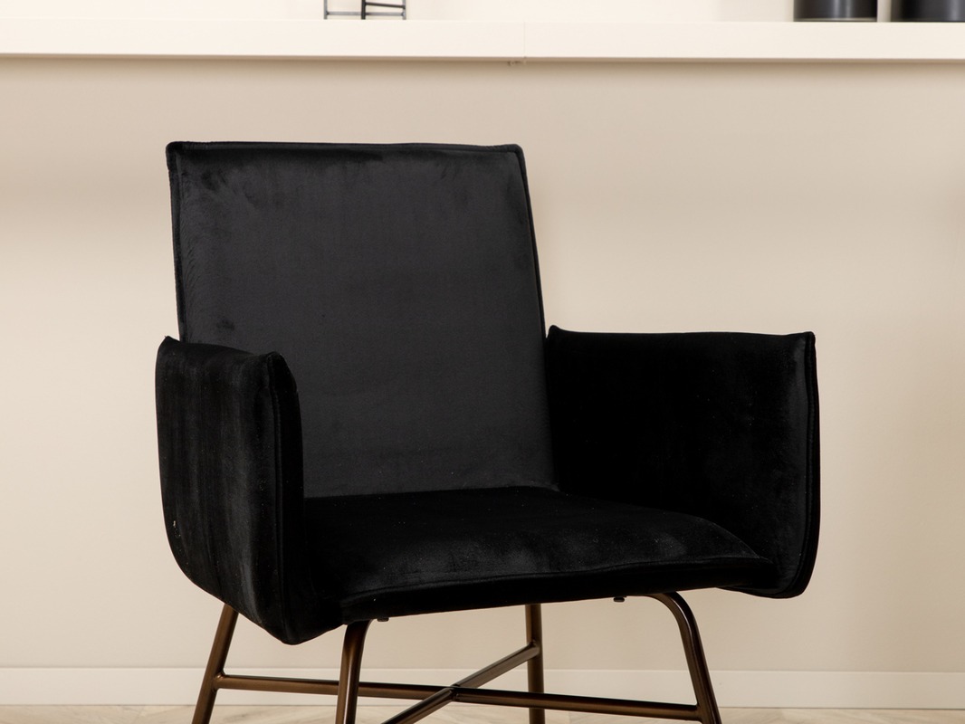 Ēdamistabas komplekts Dallas 5034 (Melns + Varš)