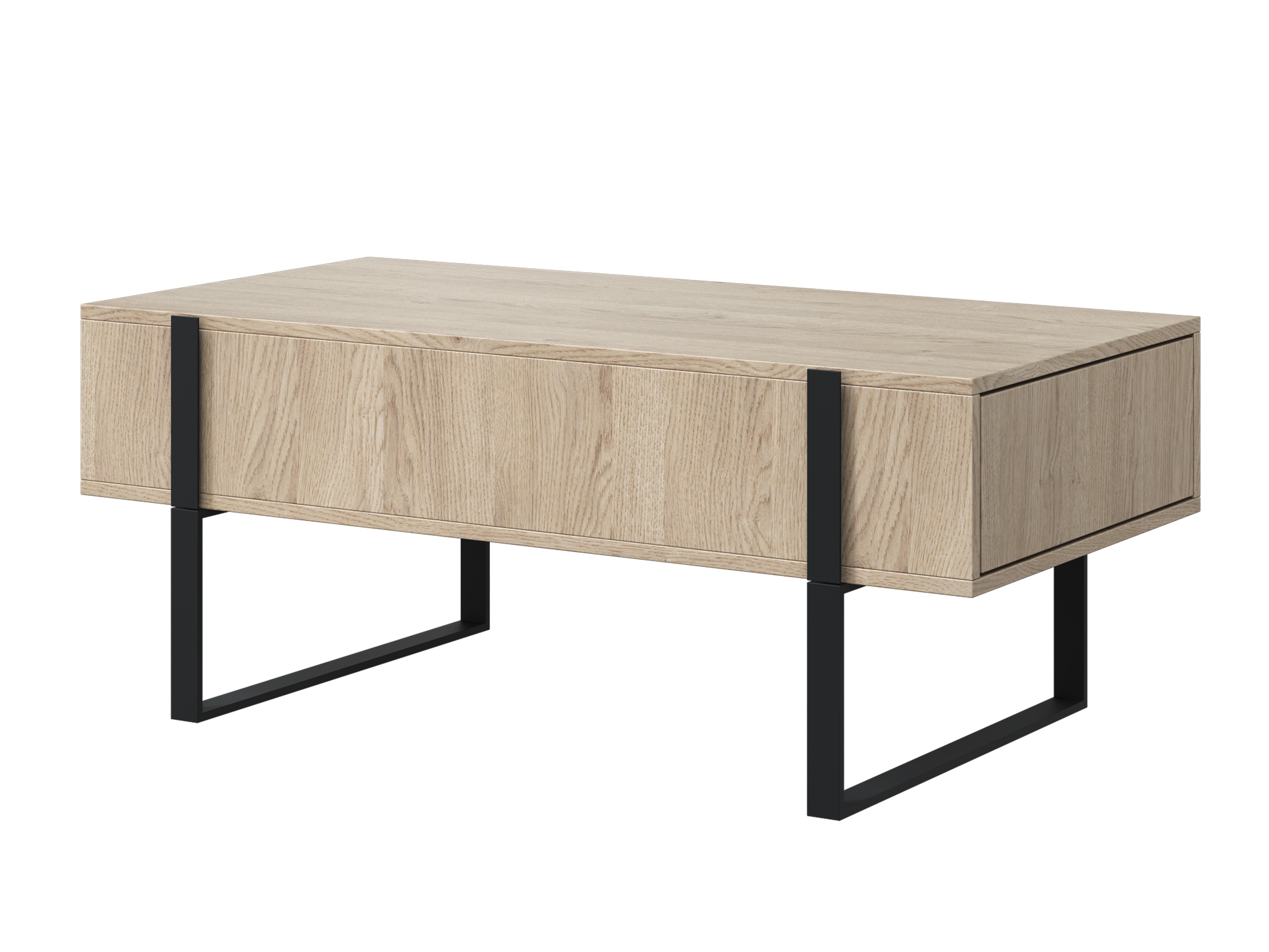 Žurnālu galdiņš Lortesu 110 (Melns)