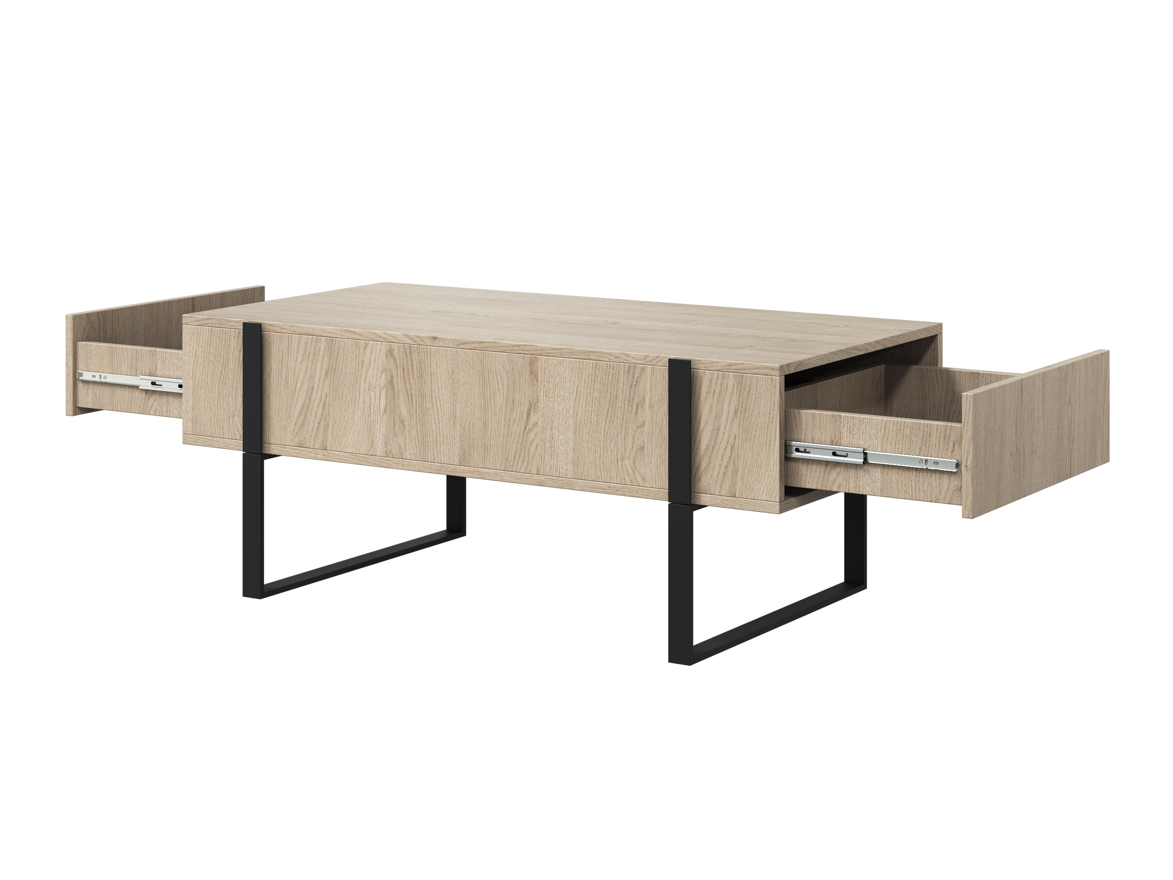 Žurnālu galdiņš Lortesu 110 (Melns)