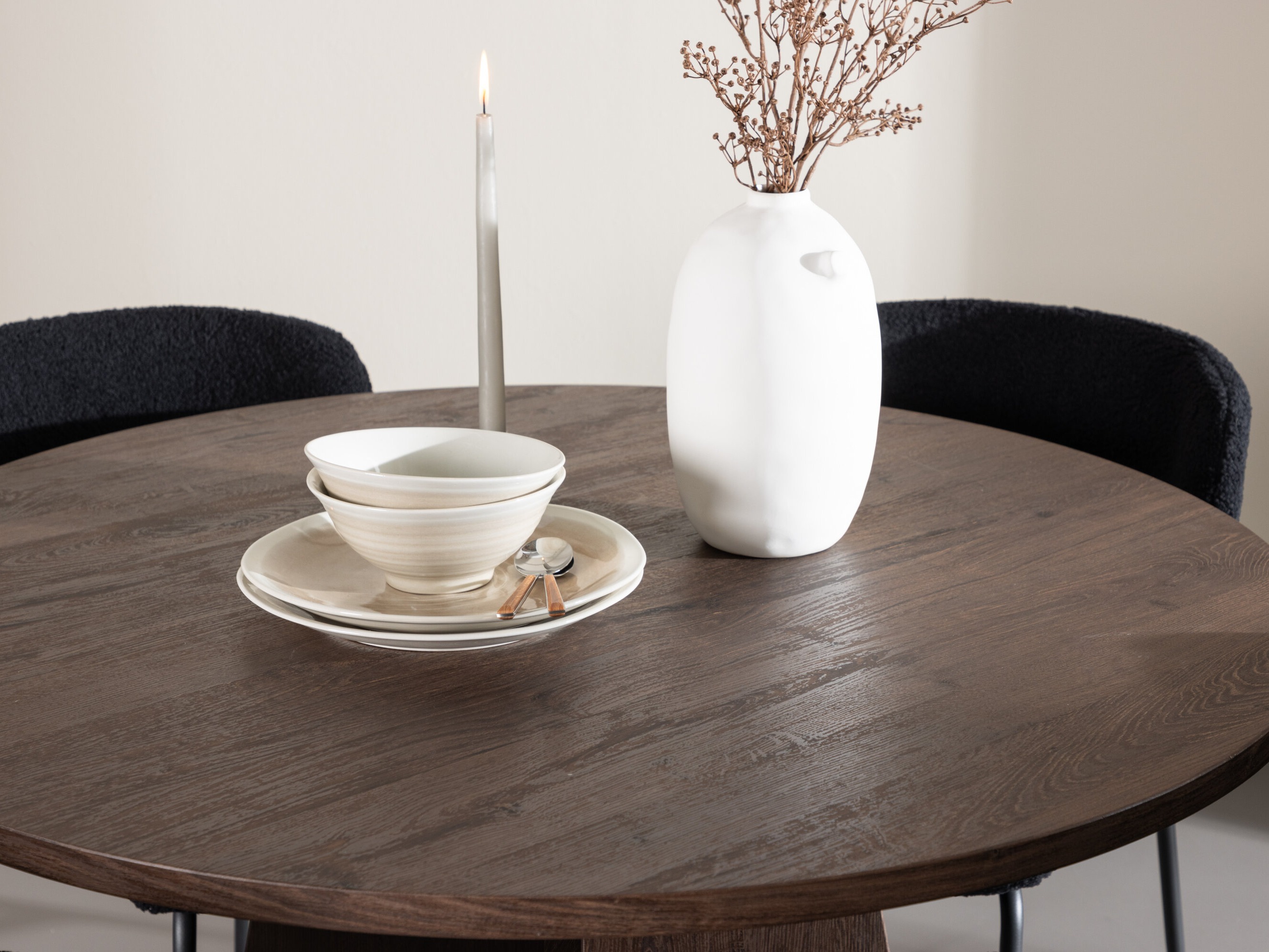 Ēdamistabas komplekts Dallas 5051 (Melns)