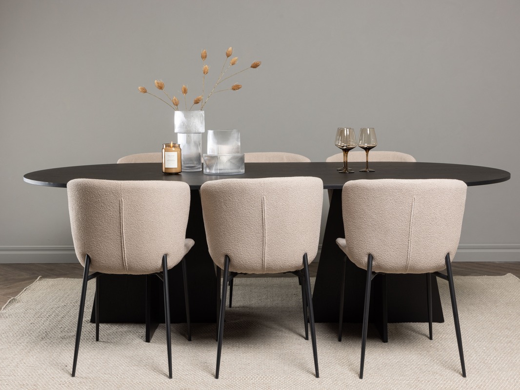 Ēdamistabas komplekts Dallas 5052 (Bēšs)