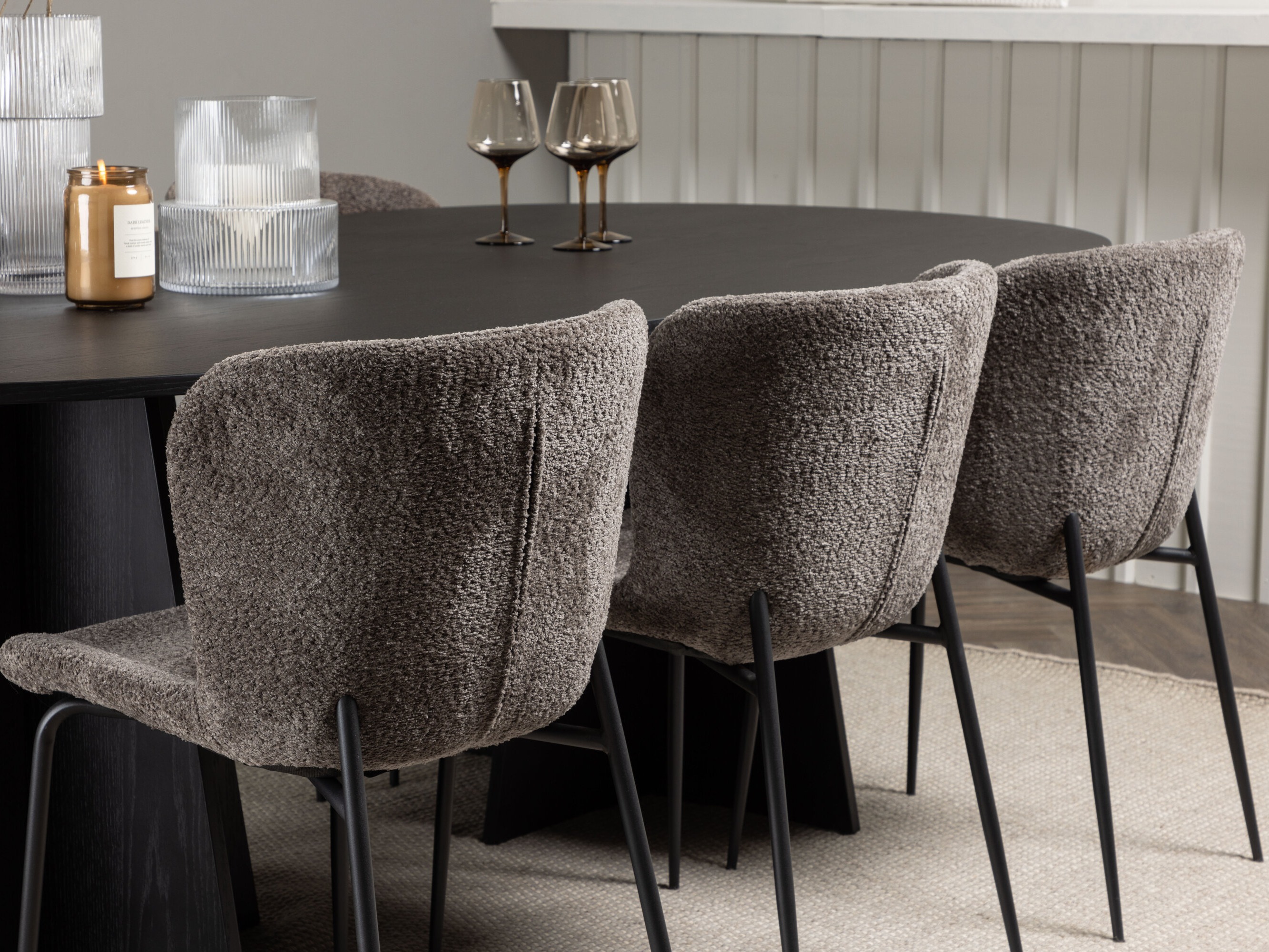 Ēdamistabas komplekts Dallas 5052 (Brūns)