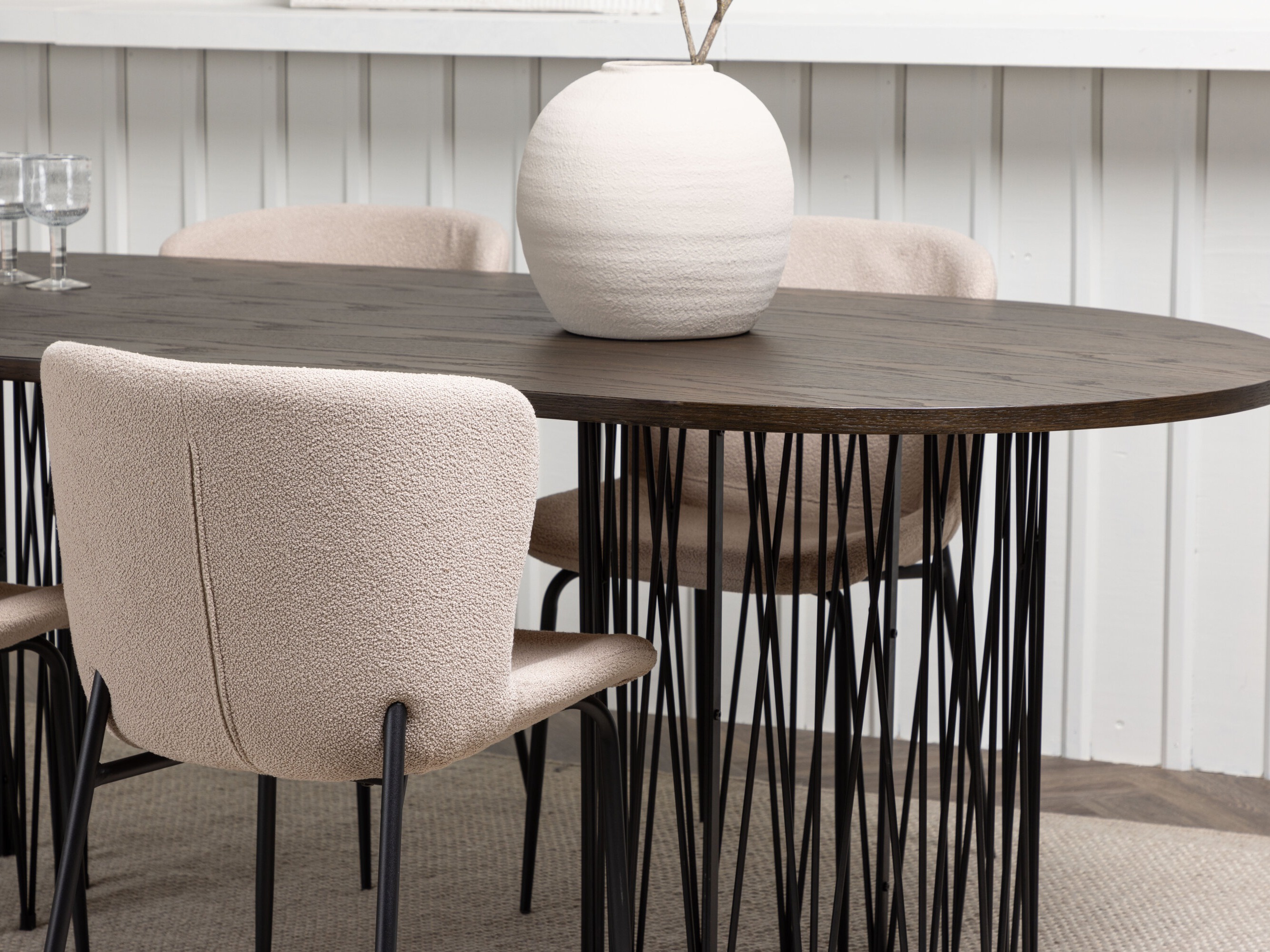 Ēdamistabas komplekts Dallas 5065 (Bēšs)