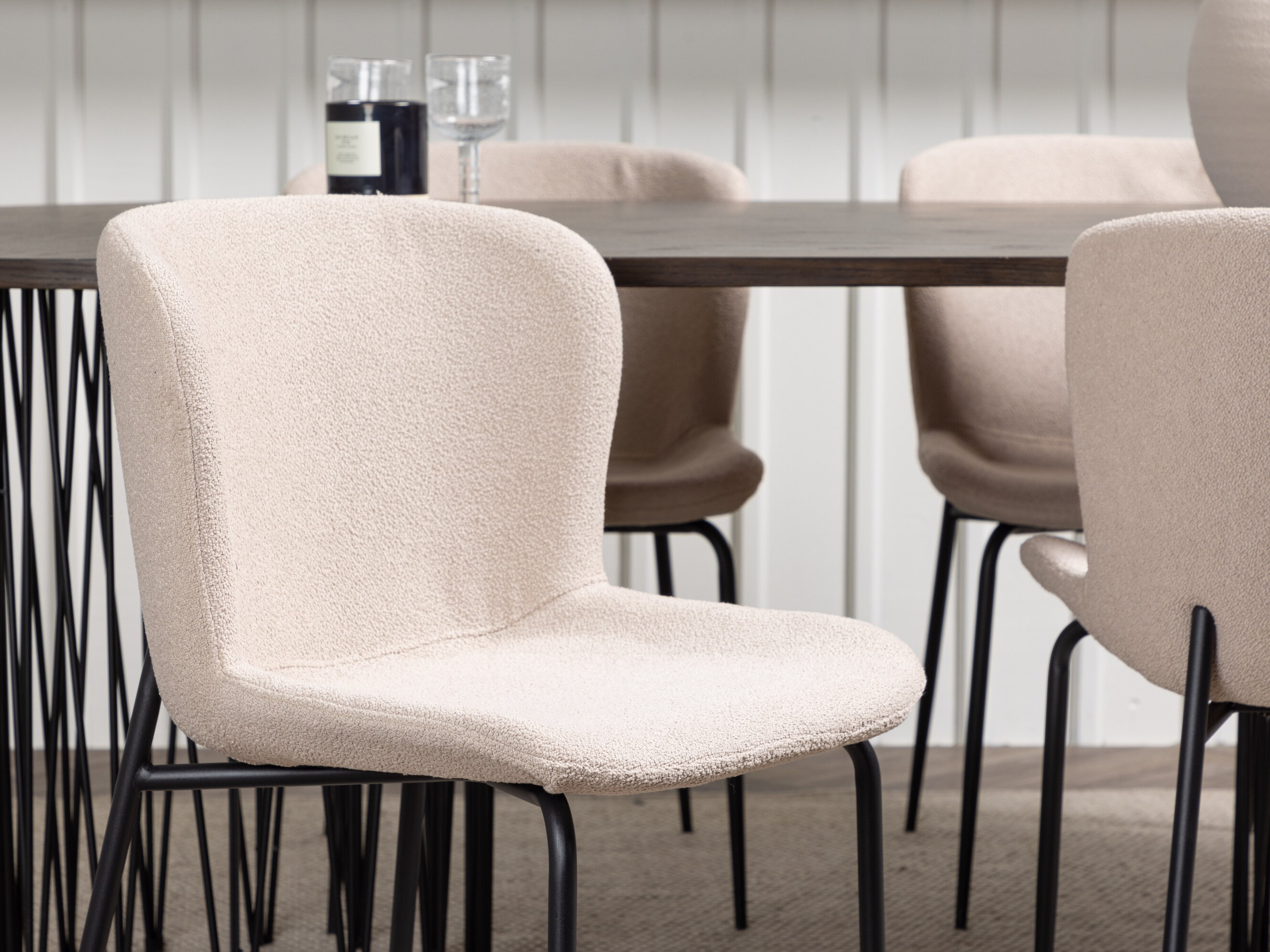 Ēdamistabas komplekts Dallas 5065 (Bēšs)