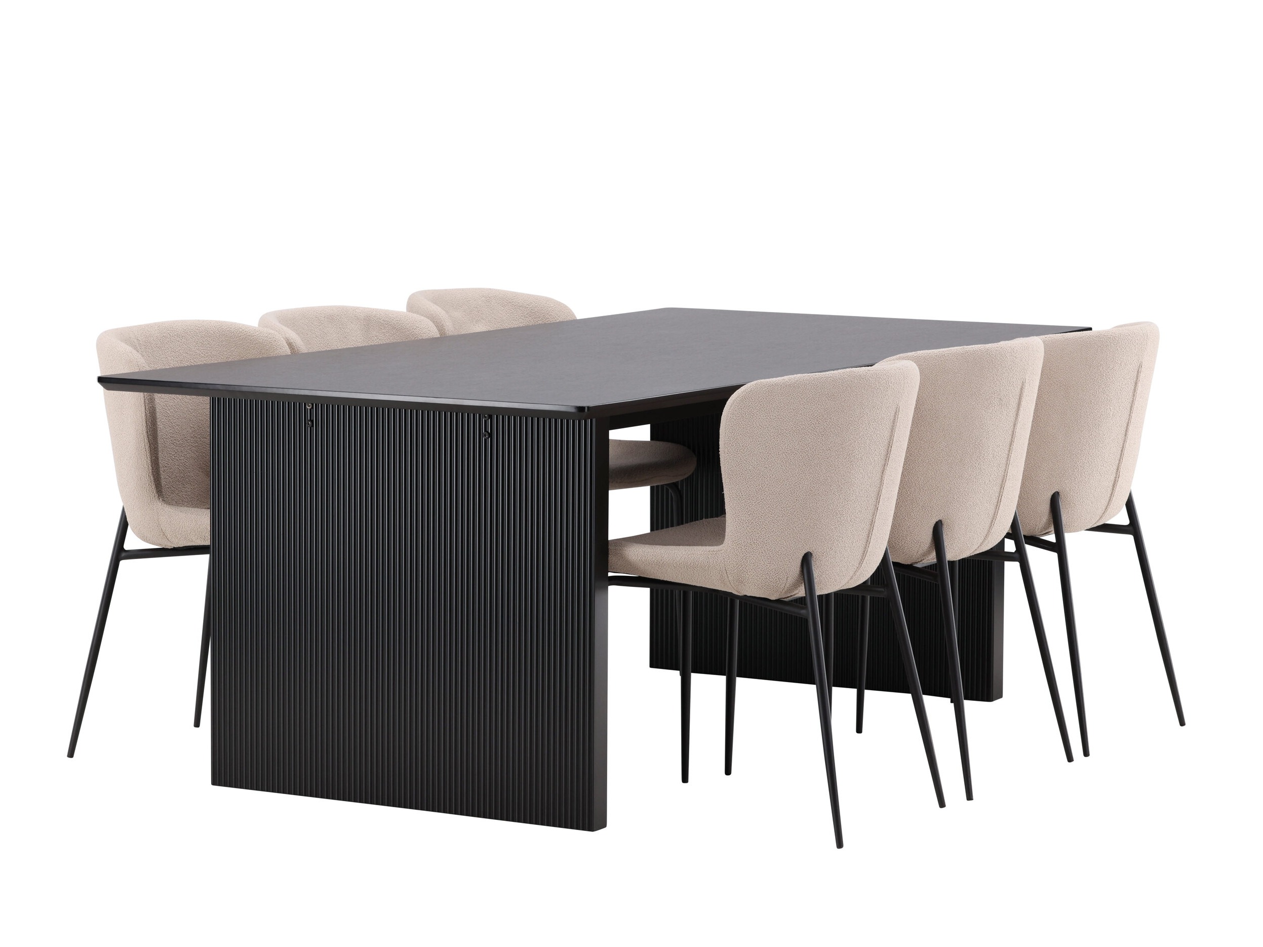 Ēdamistabas komplekts Dallas 5066 (Bēšs)