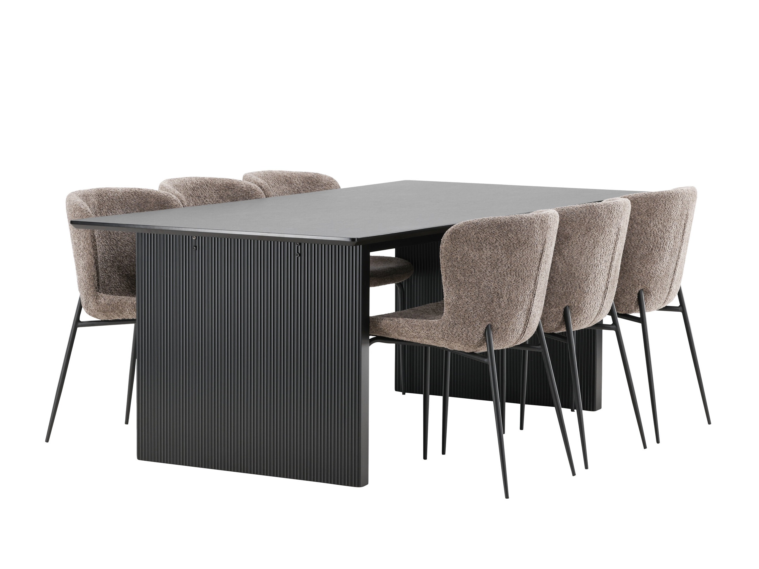 Ēdamistabas komplekts Dallas 5066 (Brūns)