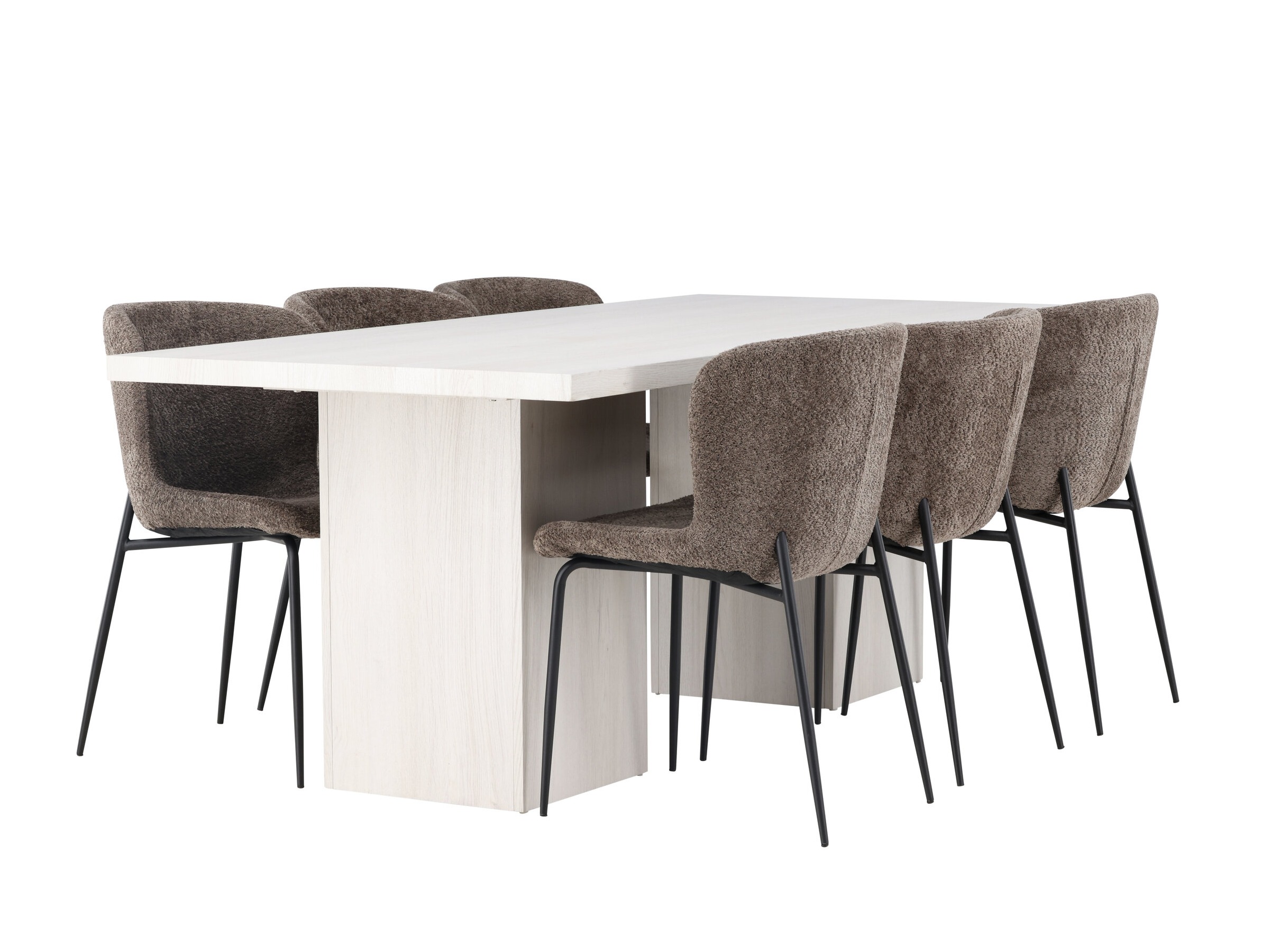 Ēdamistabas komplekts Dallas 5080 (Brūns)