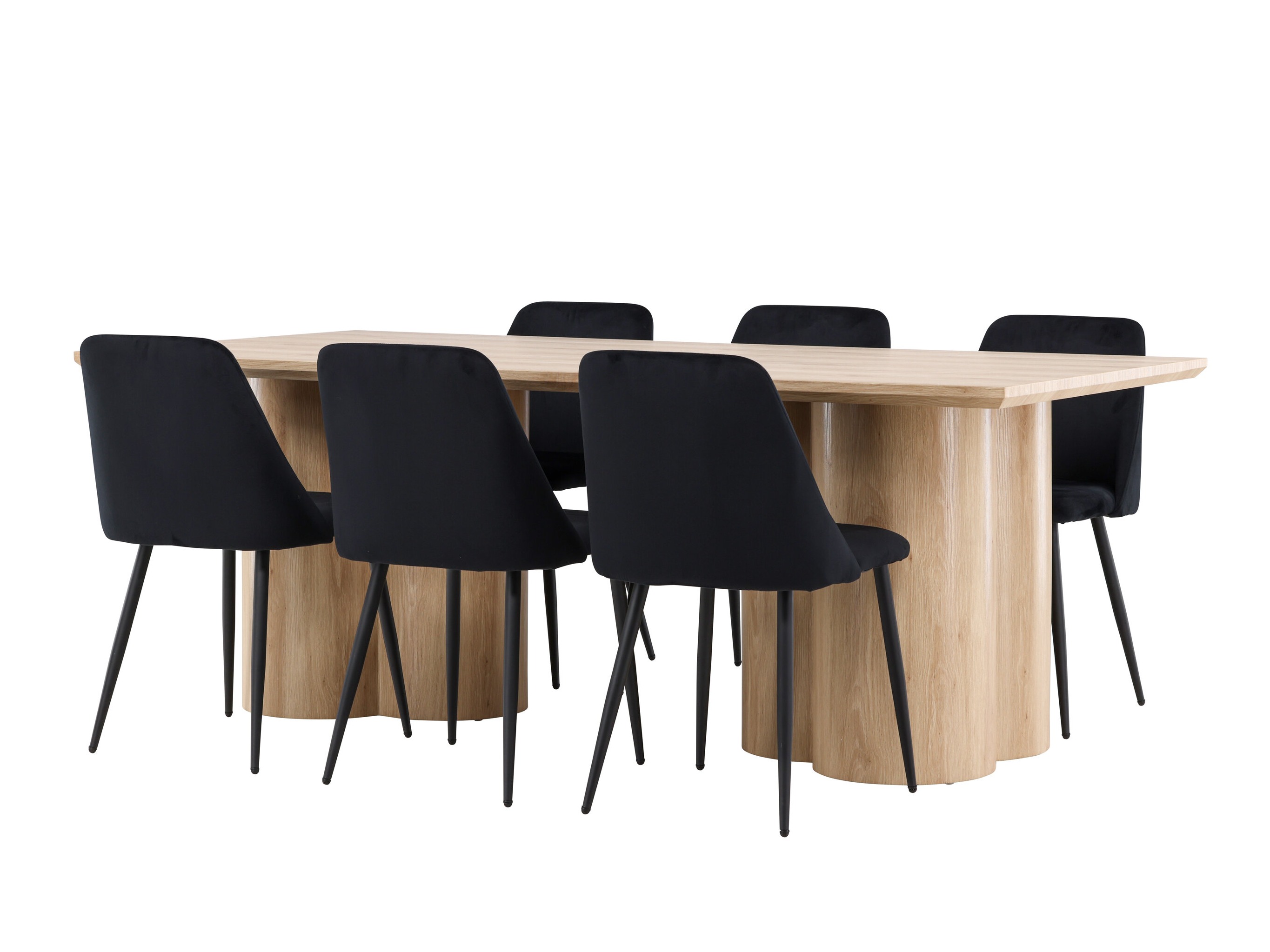 Ēdamistabas komplekts Dallas 5182 (Gaišs koks)