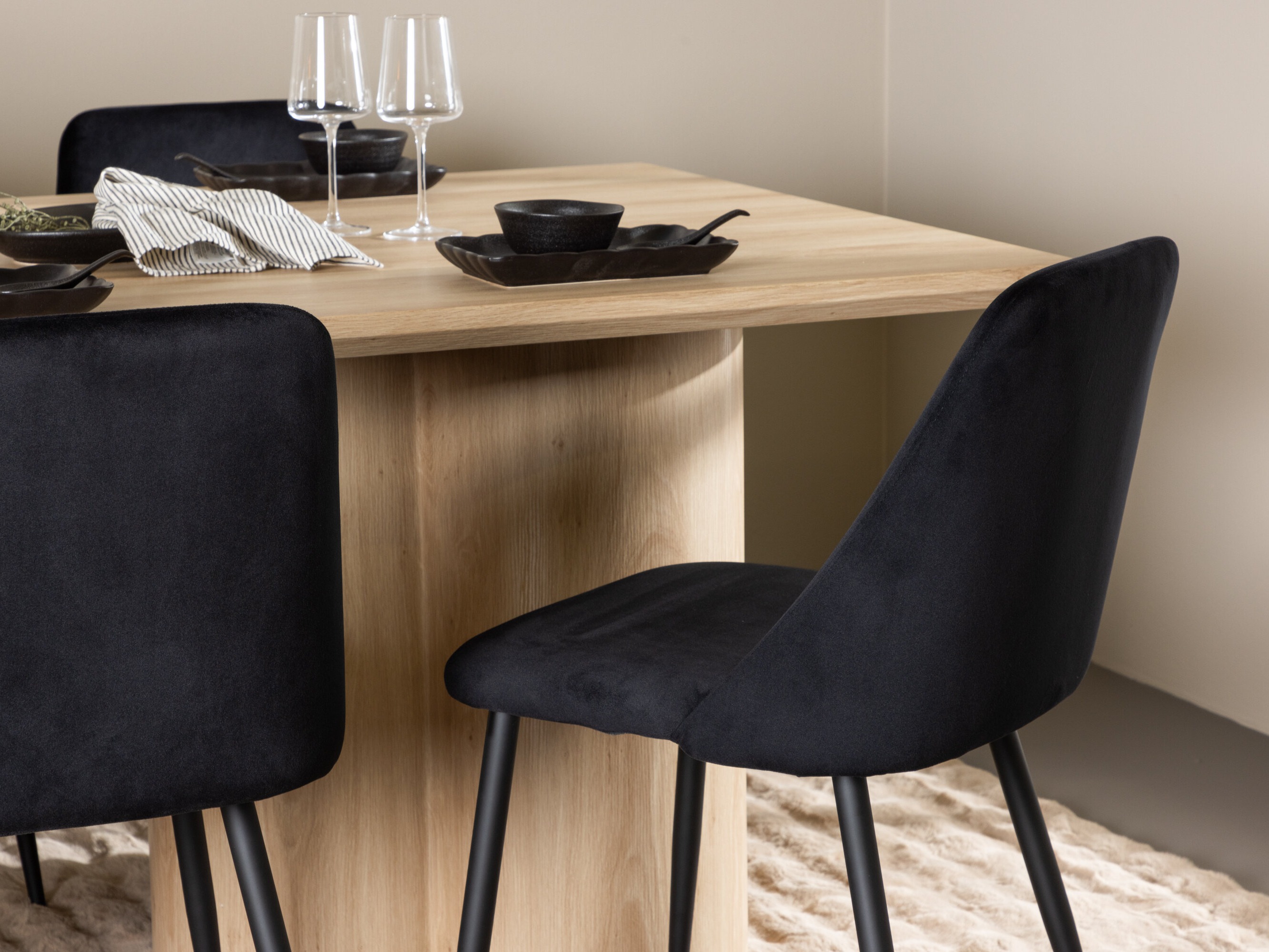 Ēdamistabas komplekts Dallas 5182 (Gaišs koks)