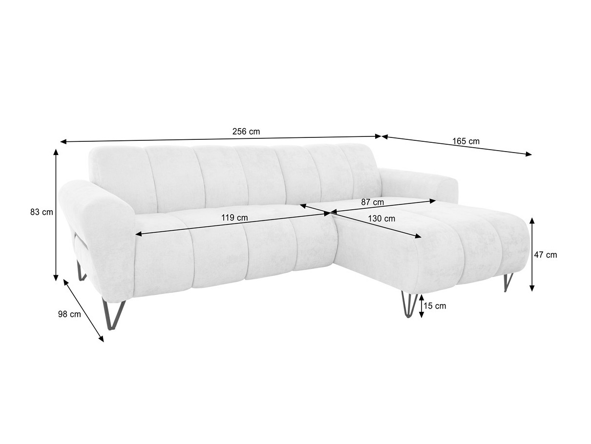 Stūra dīvāns Avicava 104 (Vega 02)