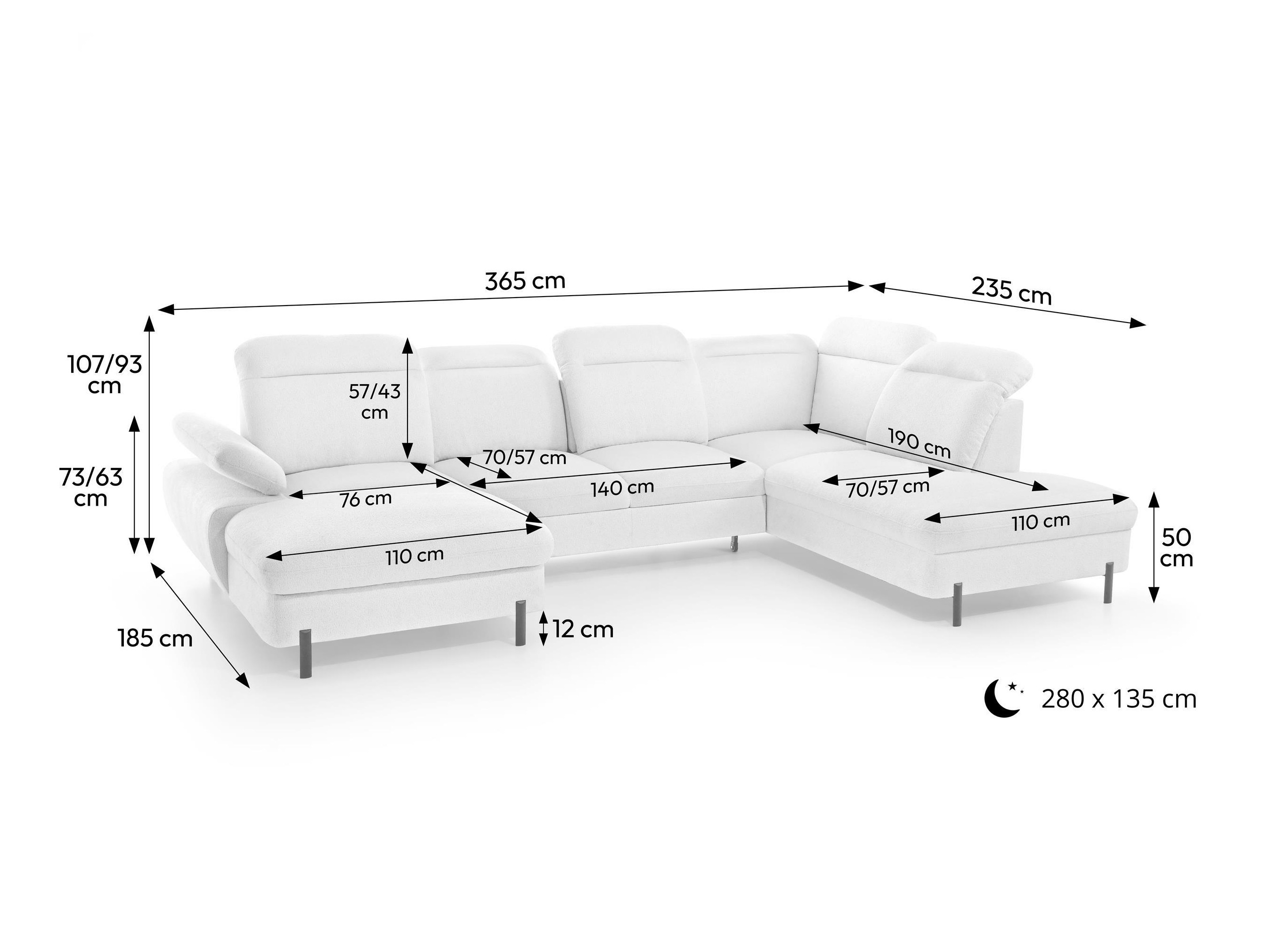 Stūra dīvāns Margate 133 (Muranav 832)