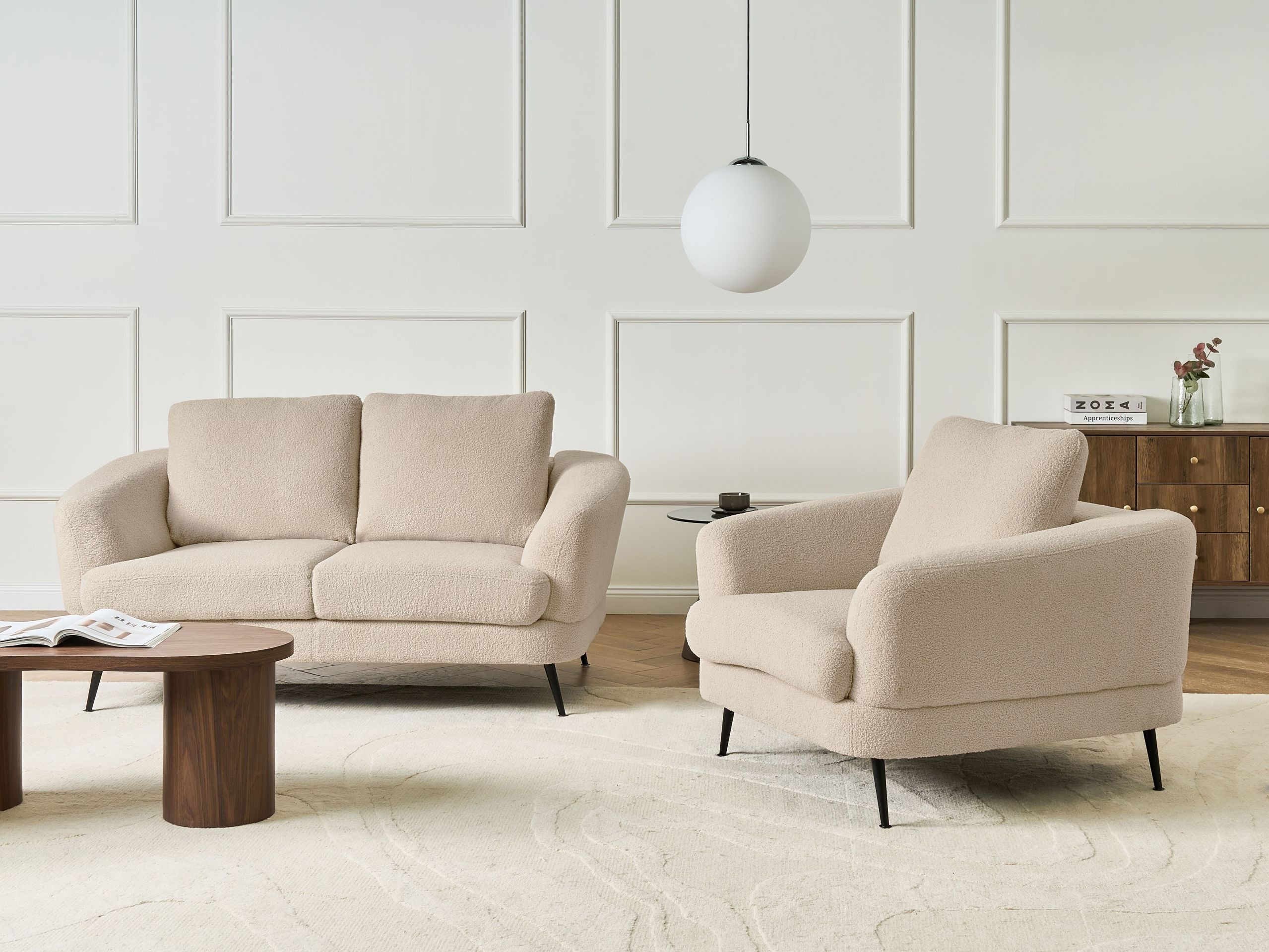 Krēsls Berwyn 2901 (Gaiši bēšs)