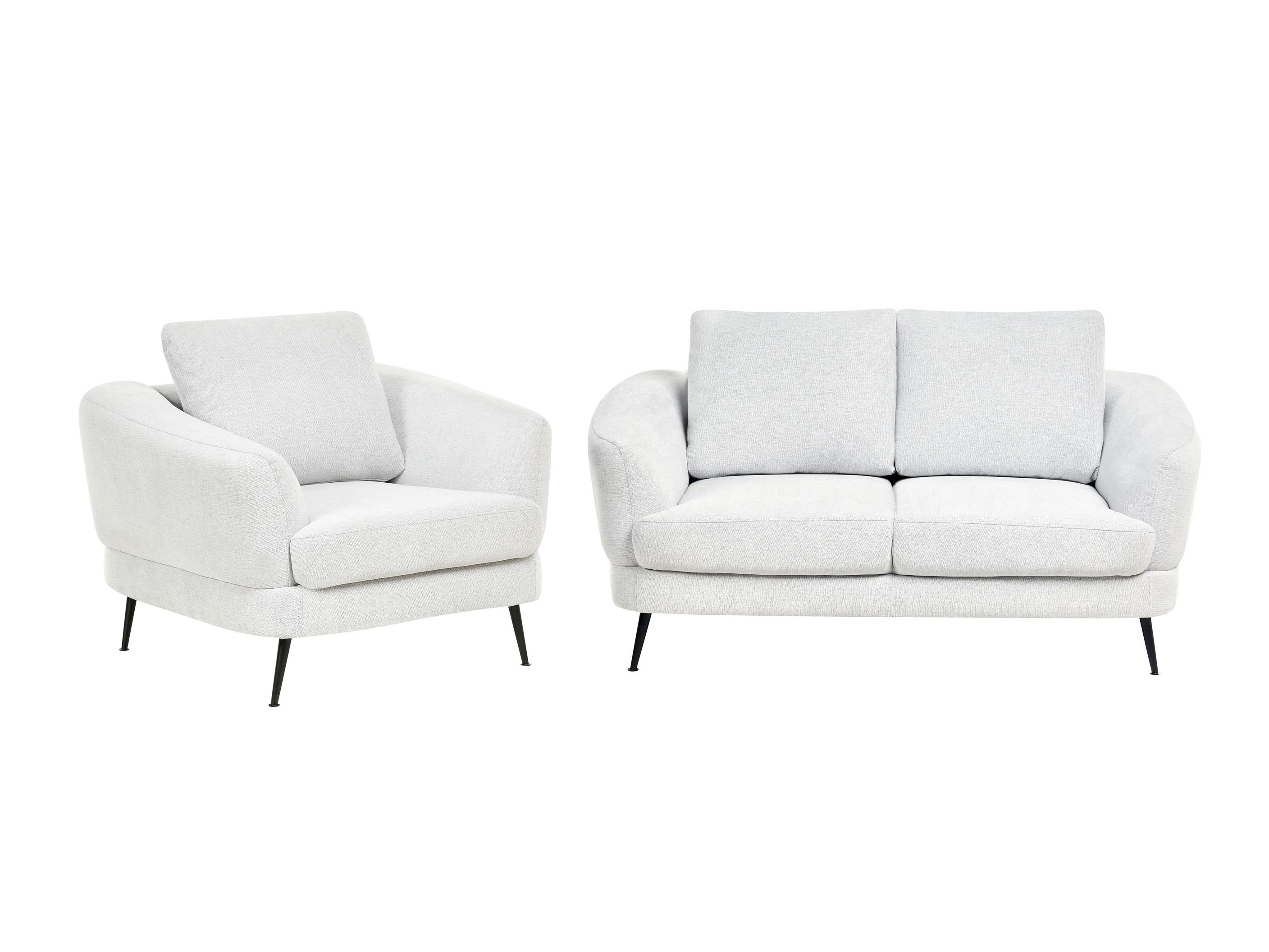 Mīksto mēbeļu komplekts Berwyn 2902 (Balts)