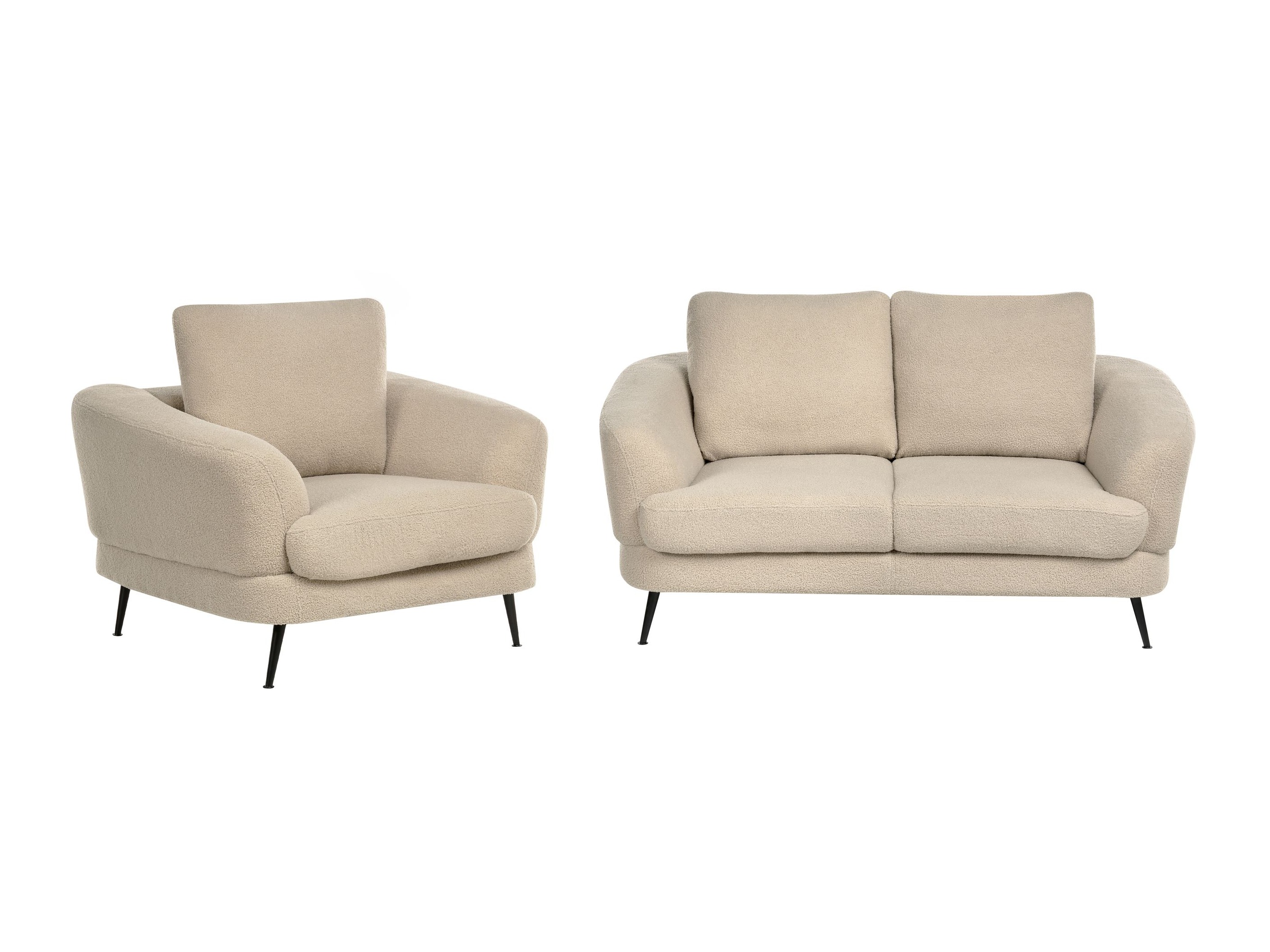 Mīksto mēbeļu komplekts Berwyn 2902 (Gaiši bēšs)