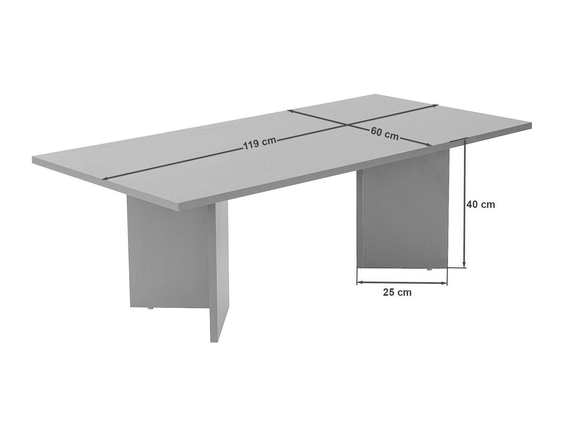 Žurnālu galdiņš Novato 132 (Gaišs travertīns)