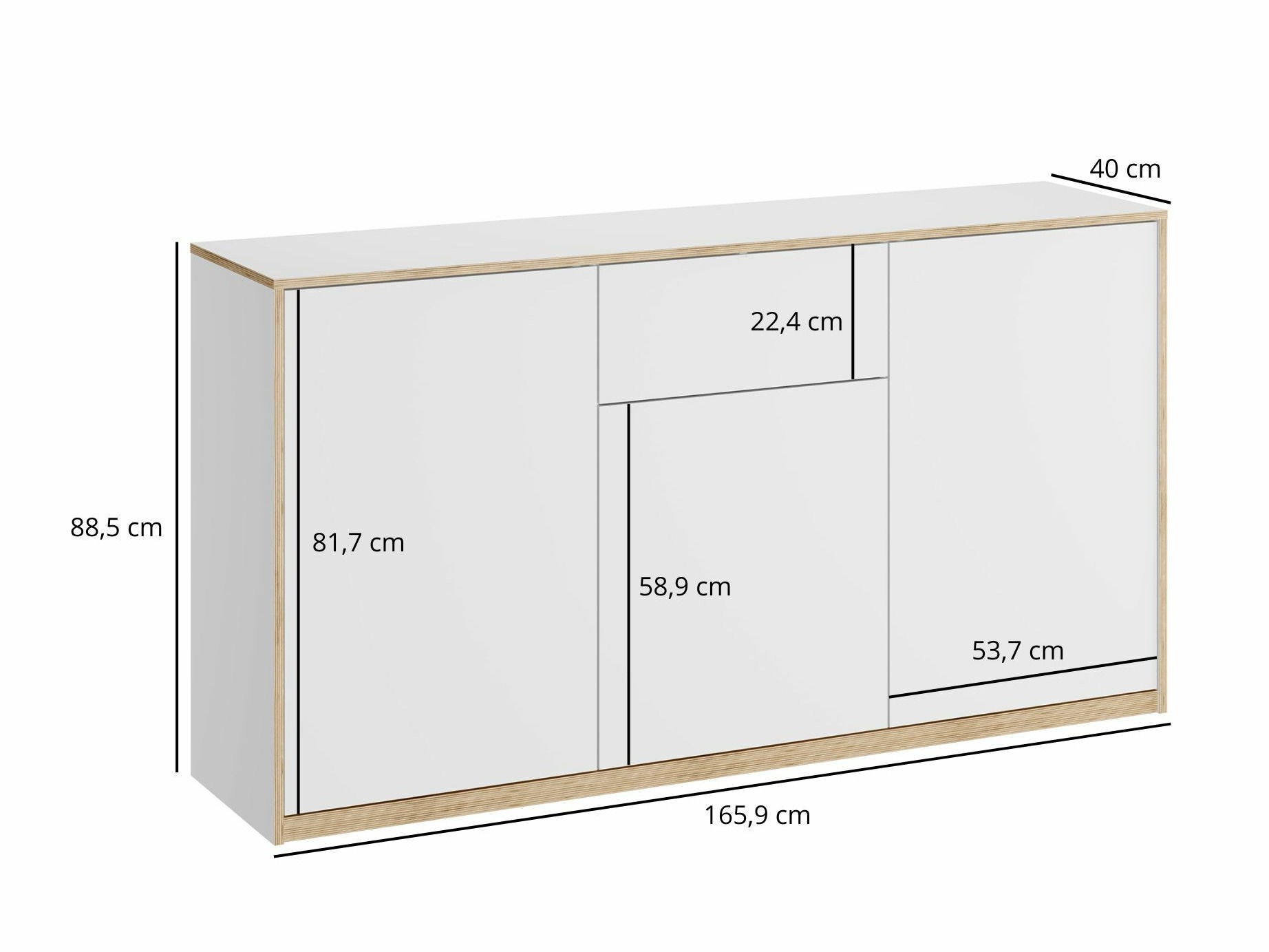 Kumode Fivetri 100 (Balts)