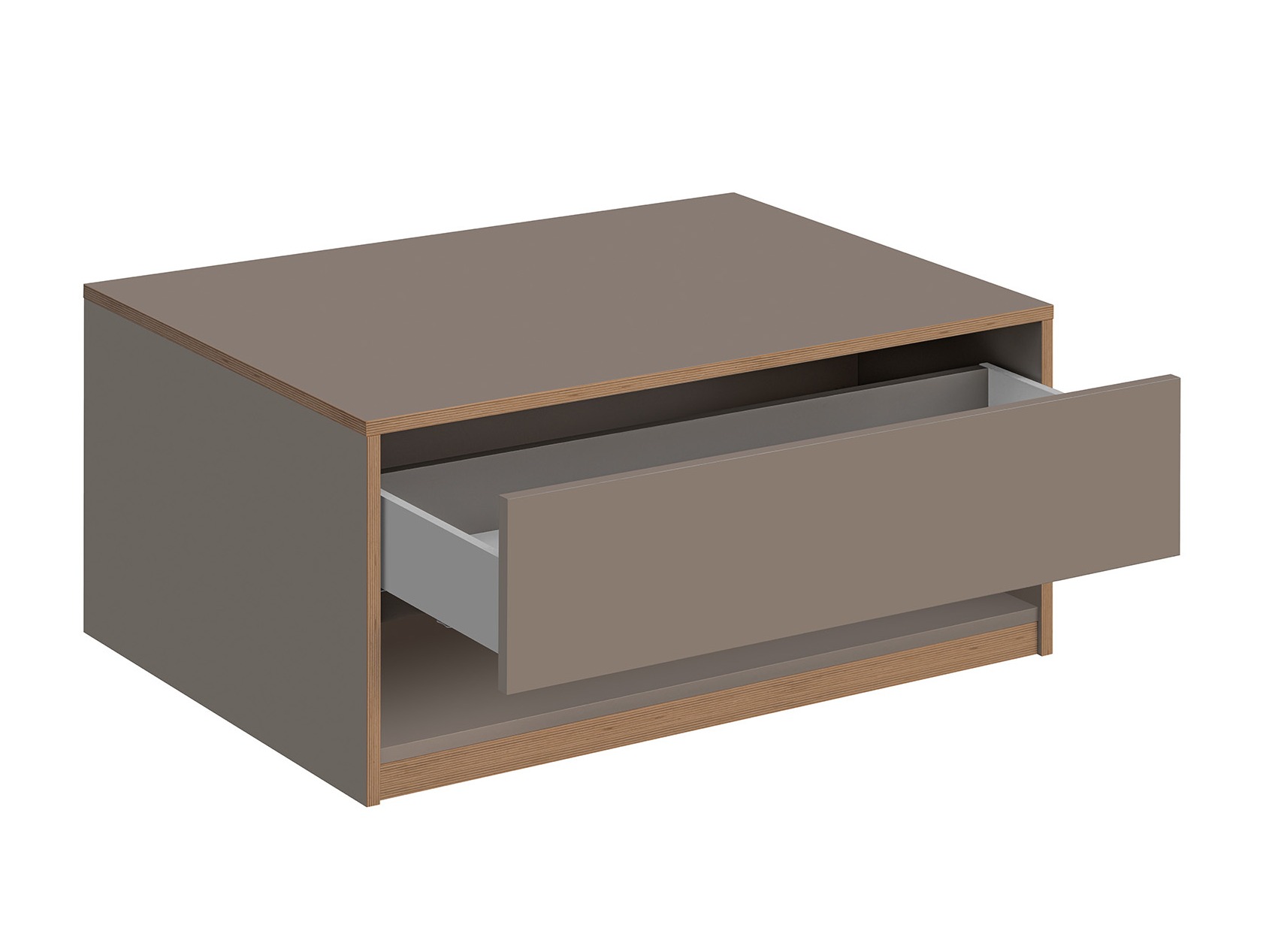 Žurnālu galdiņš Fivetri 103 (Pelēkbrūns)